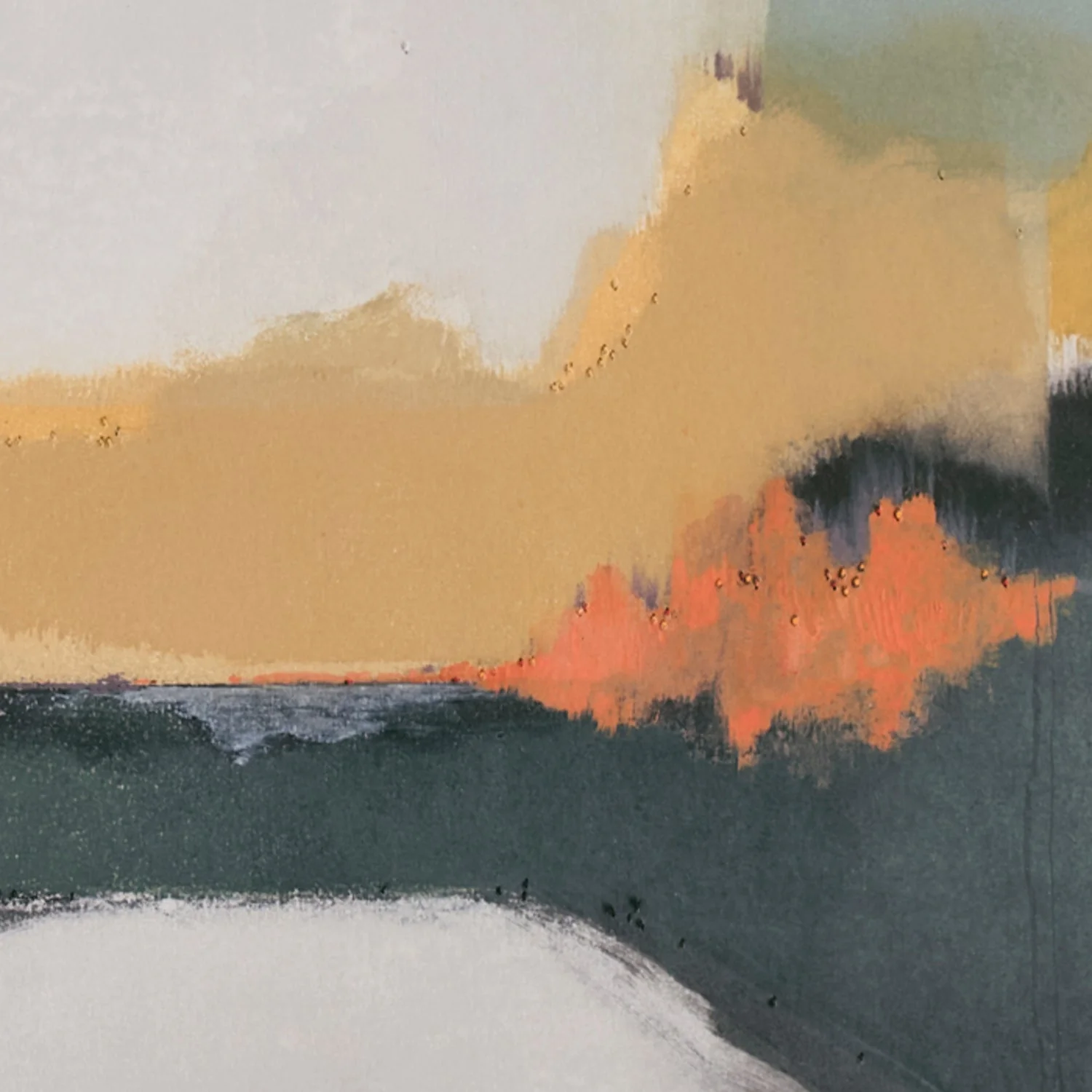 Abstract Scene, Navy - Image 4