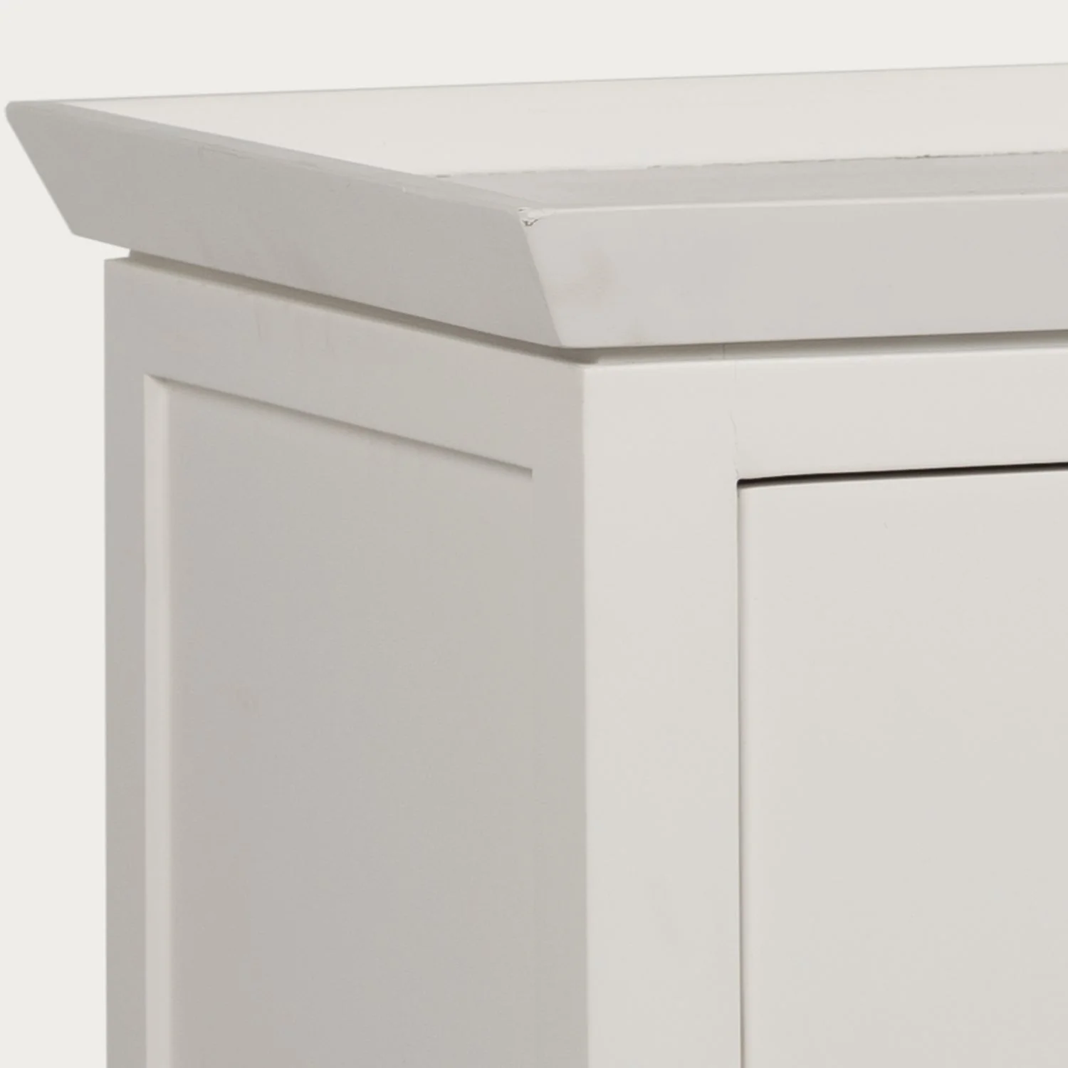 Aldwych Low Chest of Drawers, Snow - Image 3