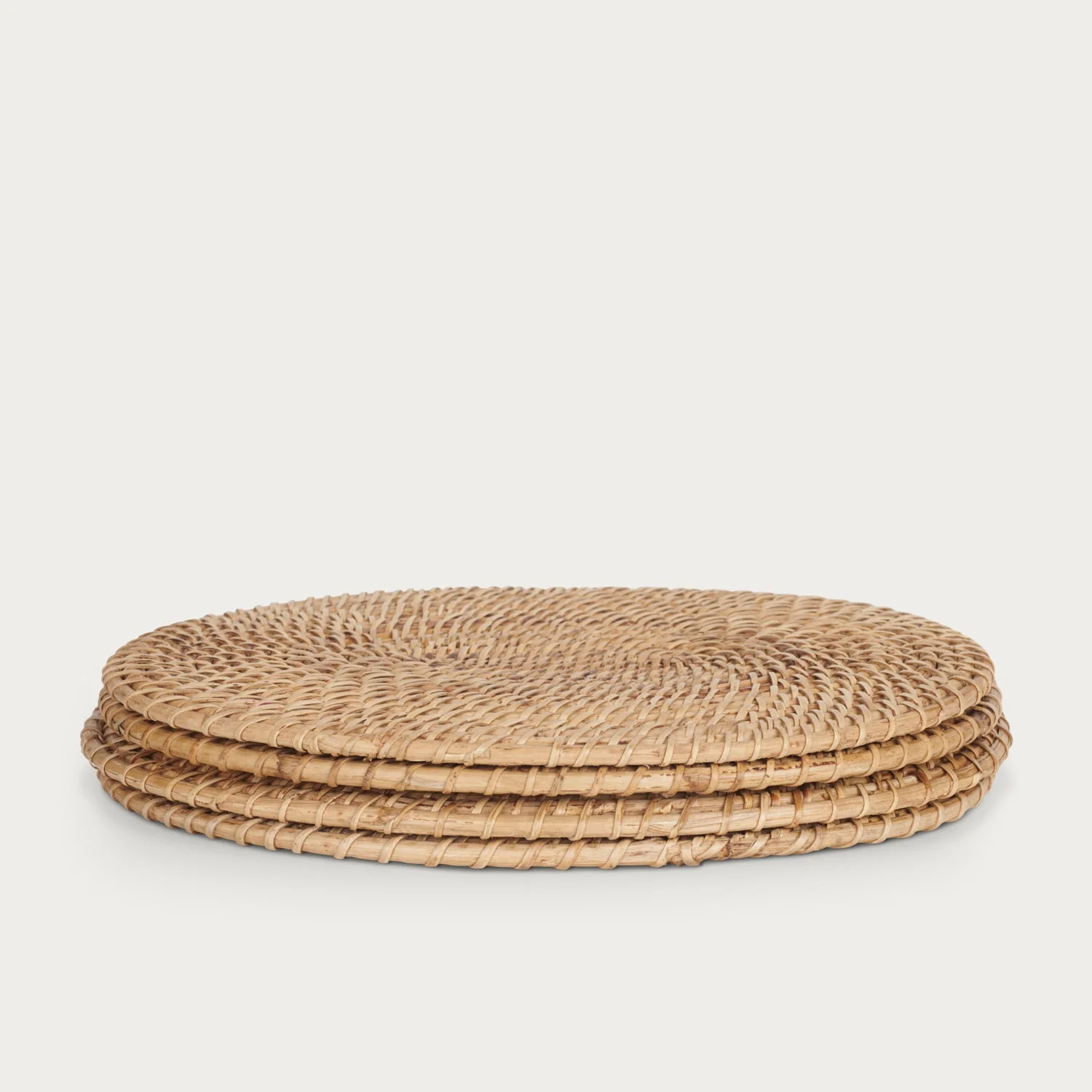 Ashbourne Rattan Oval Placemats, Set of 4 - Image 4