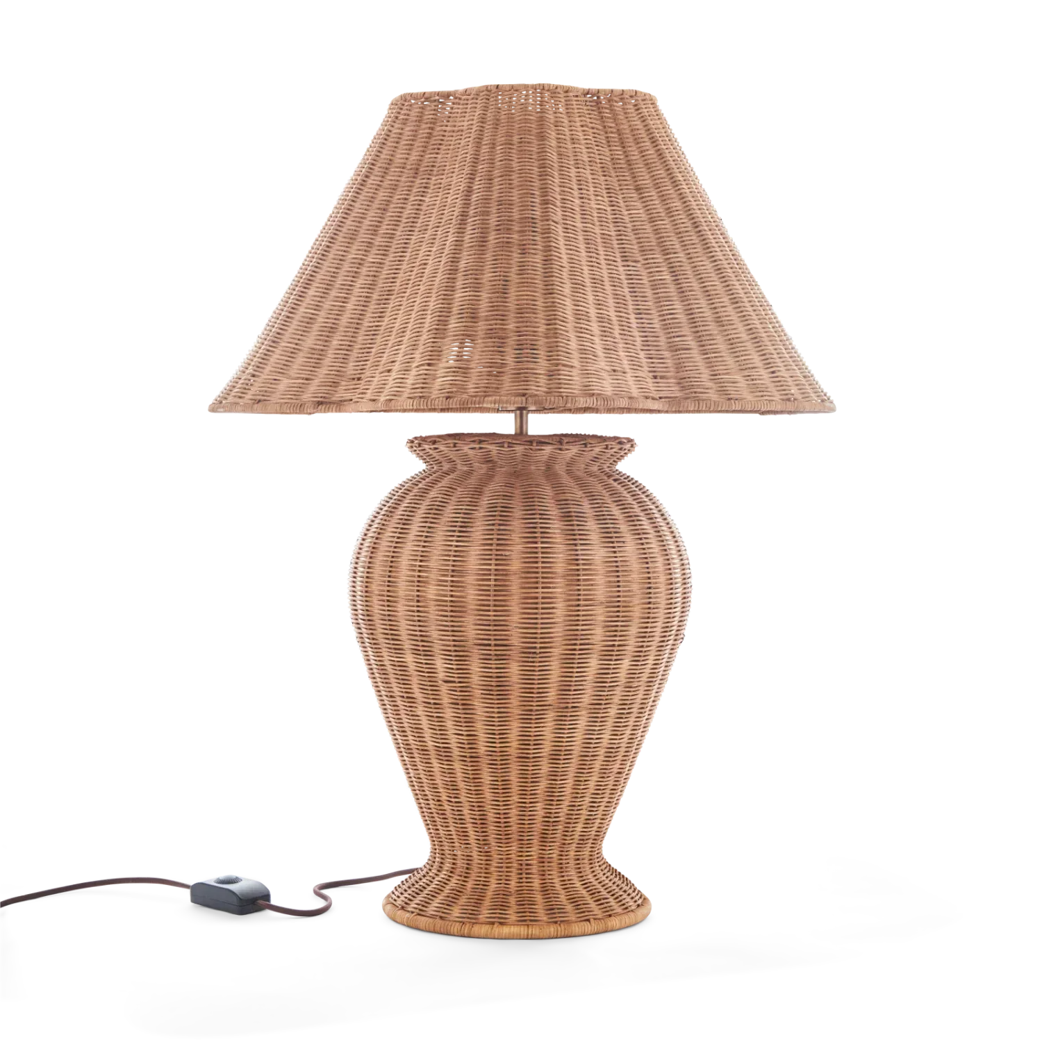 Athena Large Rattan Table Lamp - Image 5