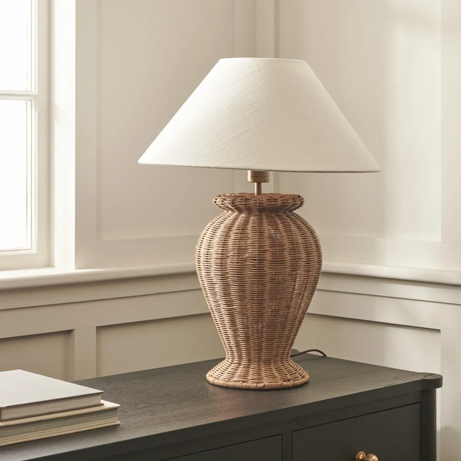 Athena Medium Rattan Table Lamp - Image 11