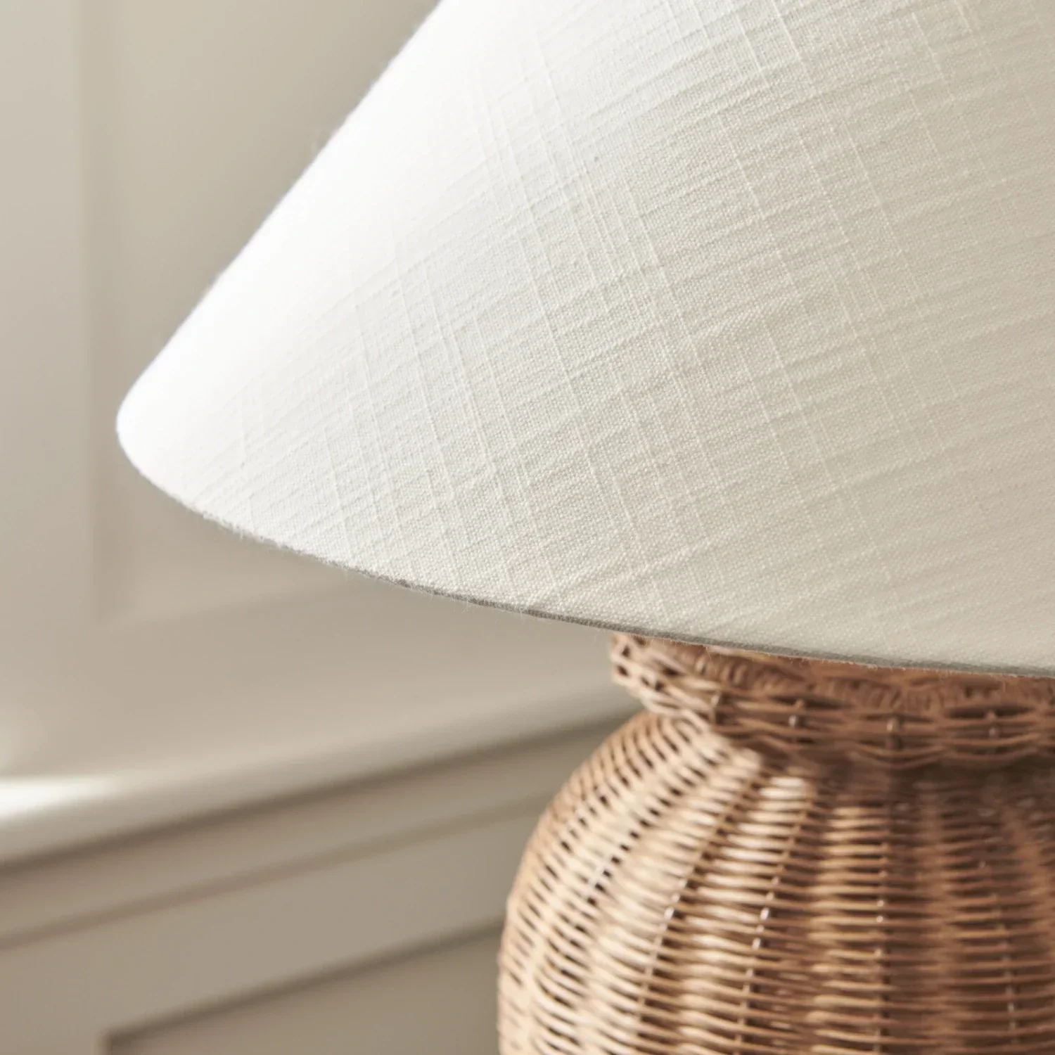 Athena Medium Rattan Table Lamp - Image 12