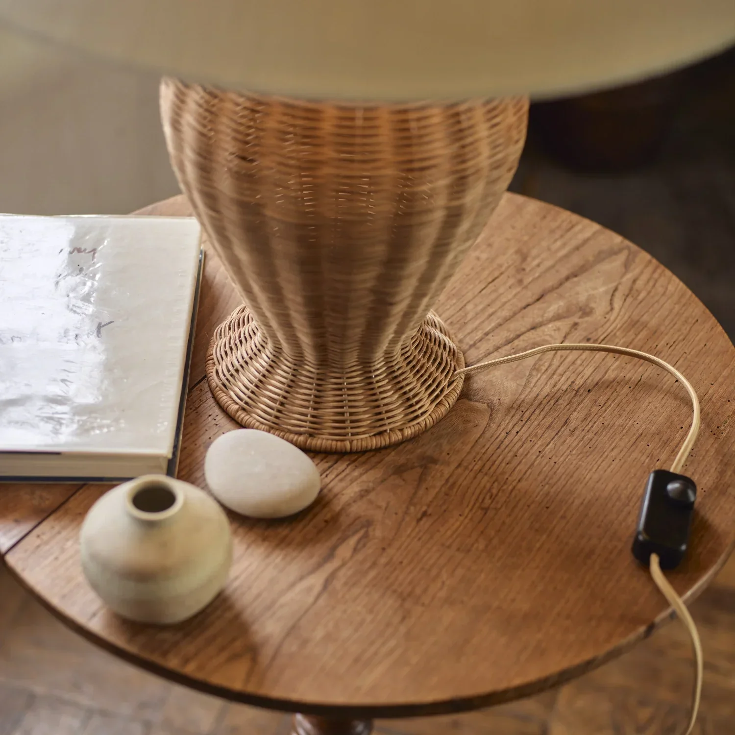 Athena Medium Rattan Table Lamp - Image 13