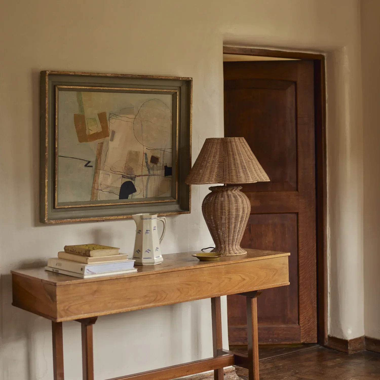 Athena Medium Rattan Table Lamp - Image 8