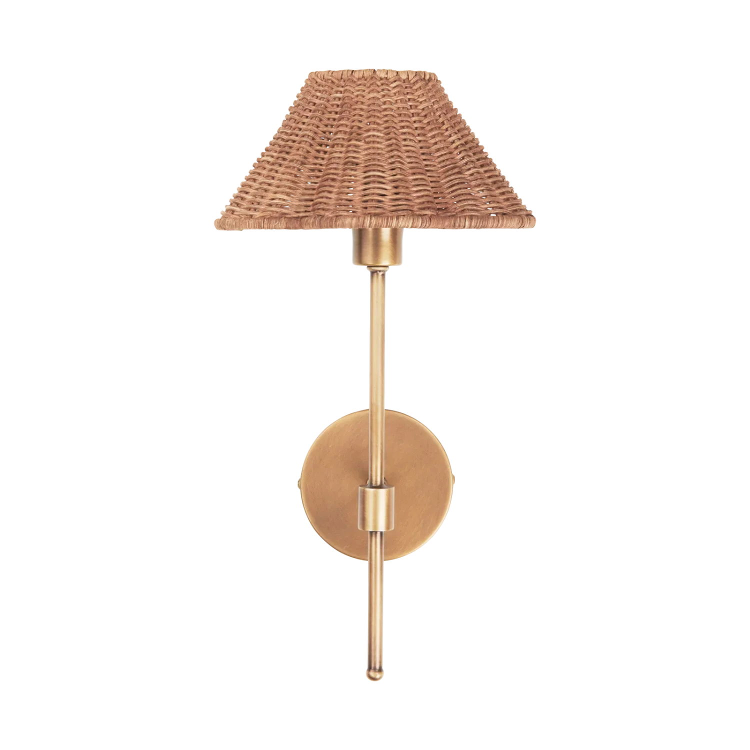 Athena Rattan Mini Wall Light - Image 7