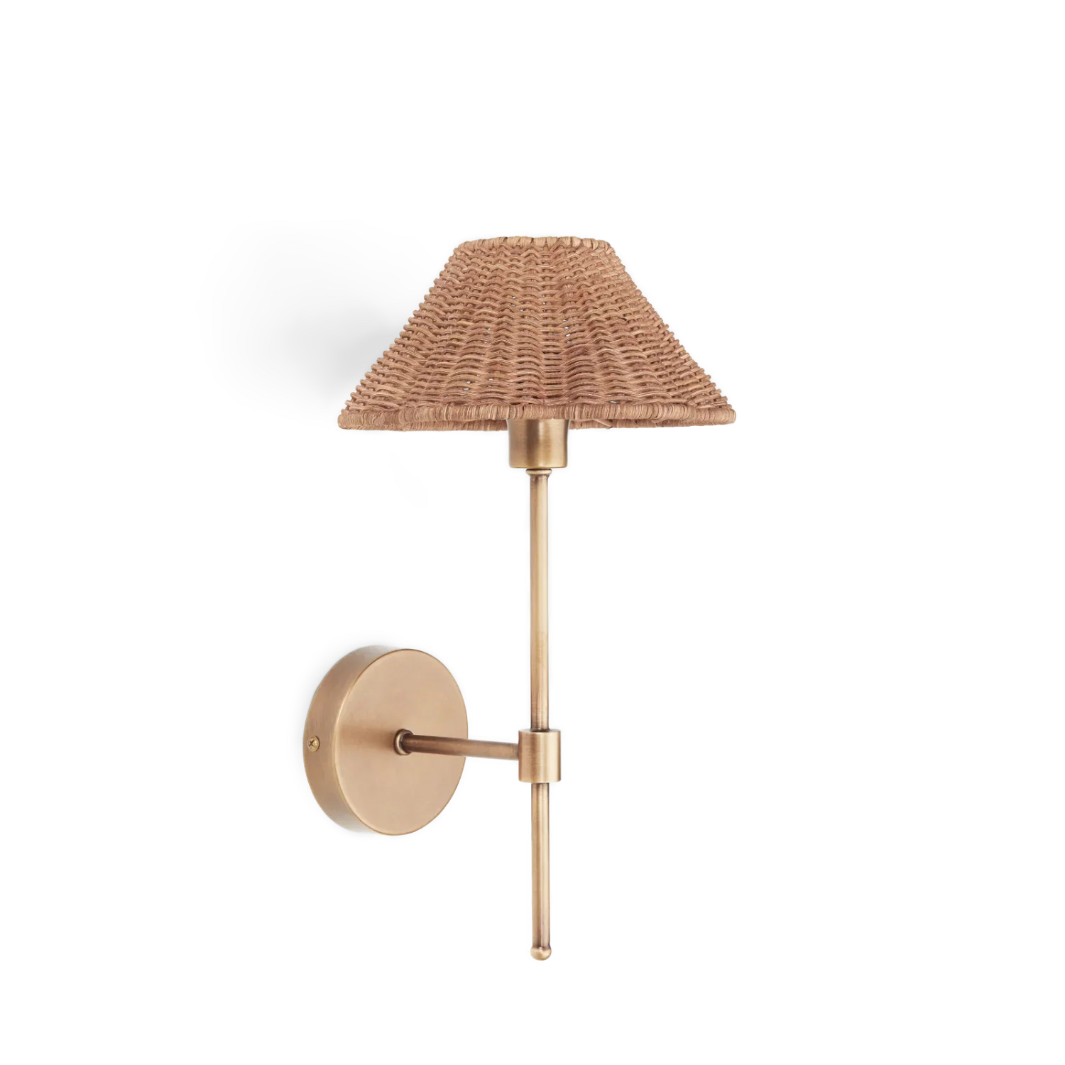 Athena Rattan Mini Wall Light - Image 8