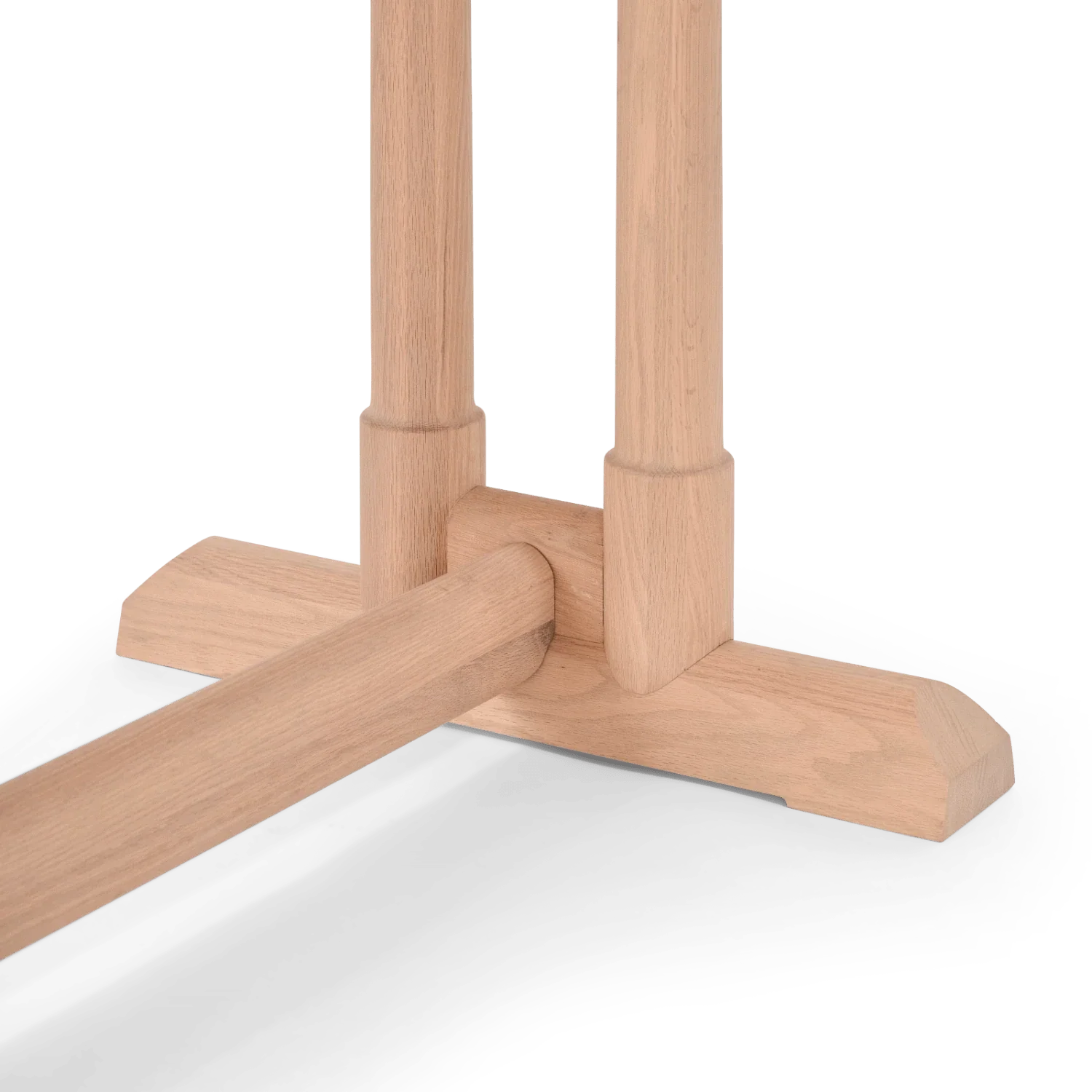 Battersea 8 Seater Oak Dining Table - Image 11