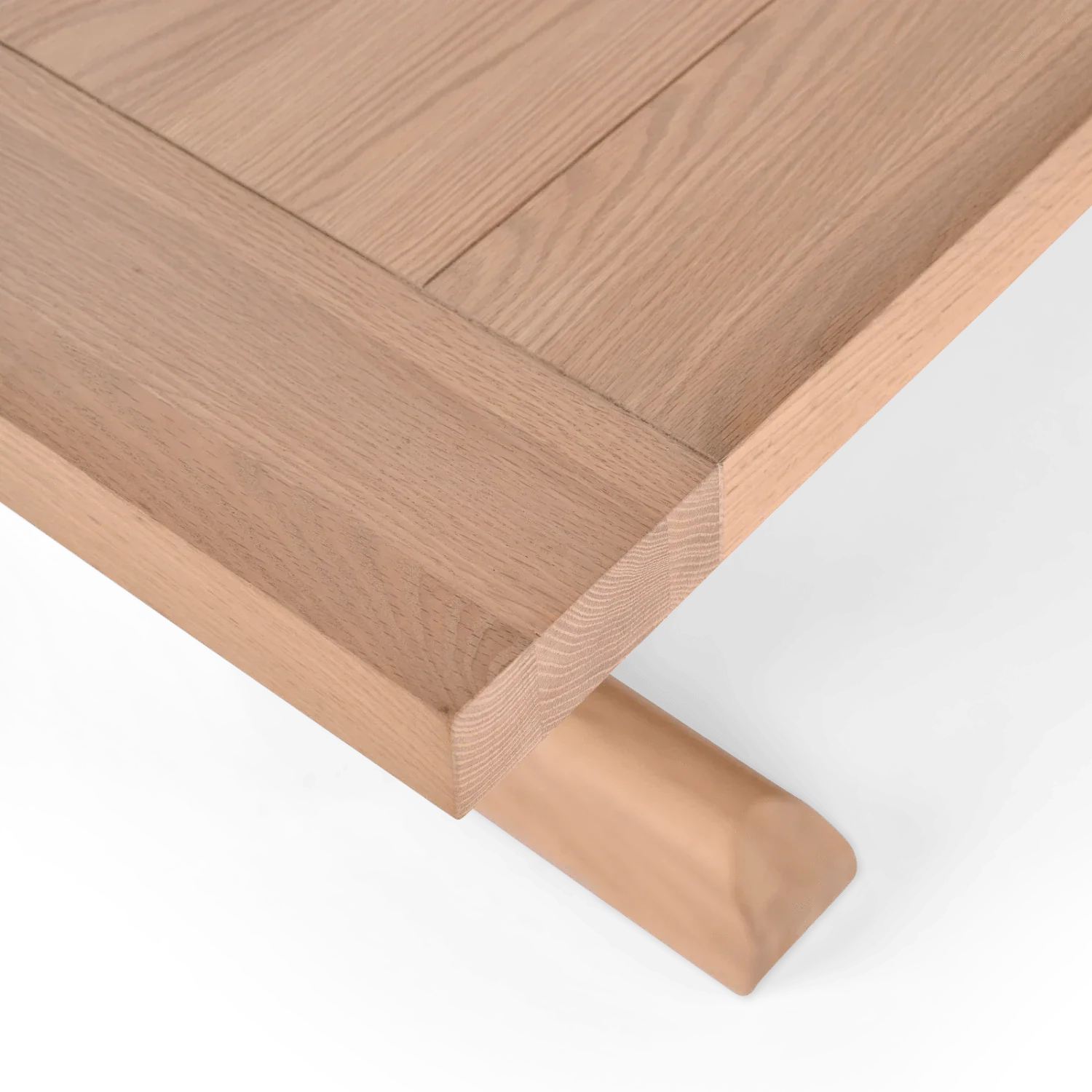 Battersea 8 Seater Oak Dining Table - Image 9
