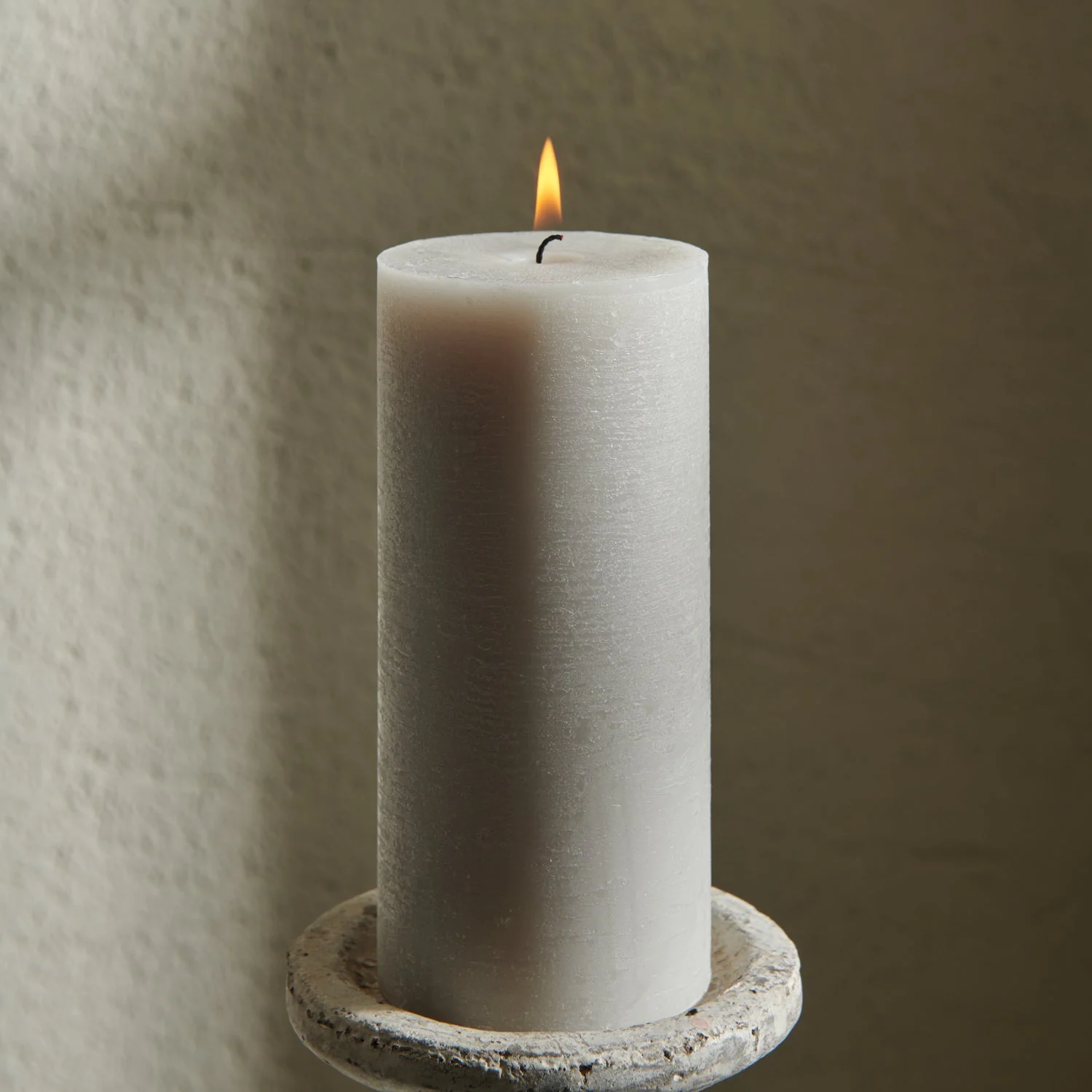 Blyton Pillar Candle, Mist - Image 3