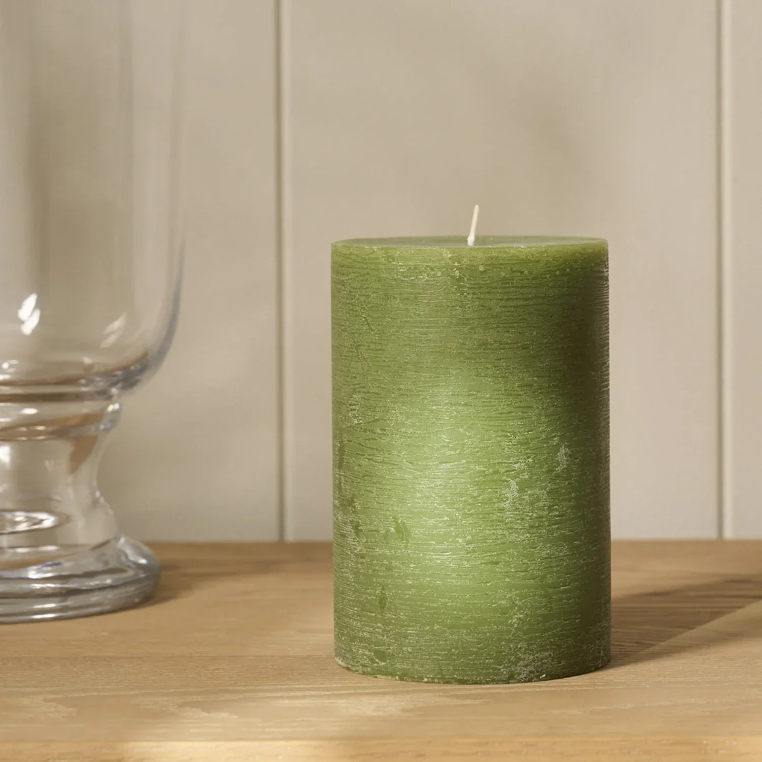 Blyton Pillar Candle, Nettle - Image 12