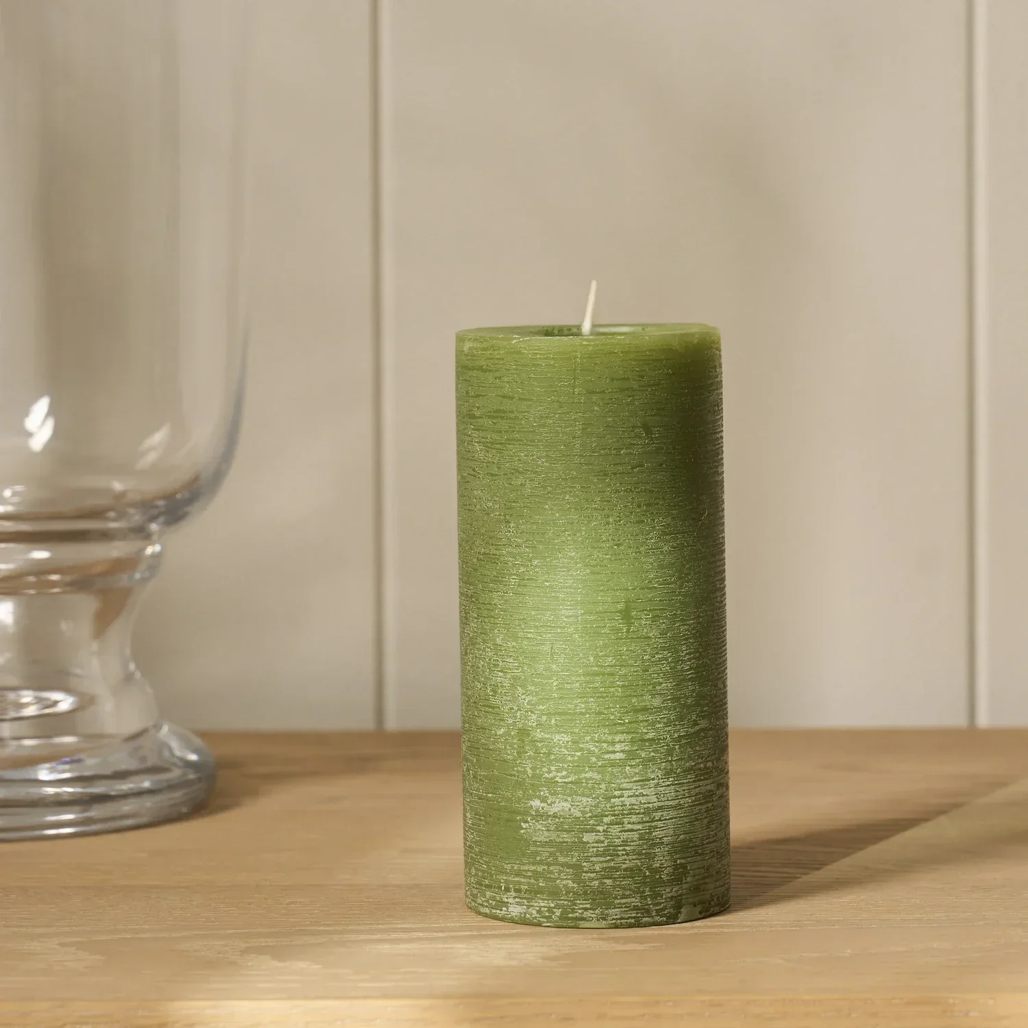 Blyton Pillar Candle, Nettle - Image 4