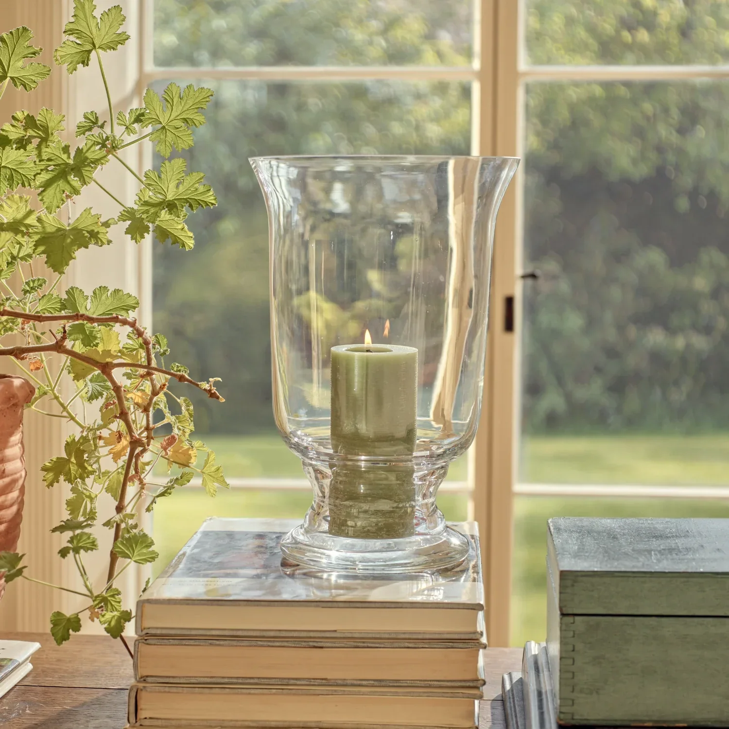 Blyton Pillar Candle, Nettle - Image 6