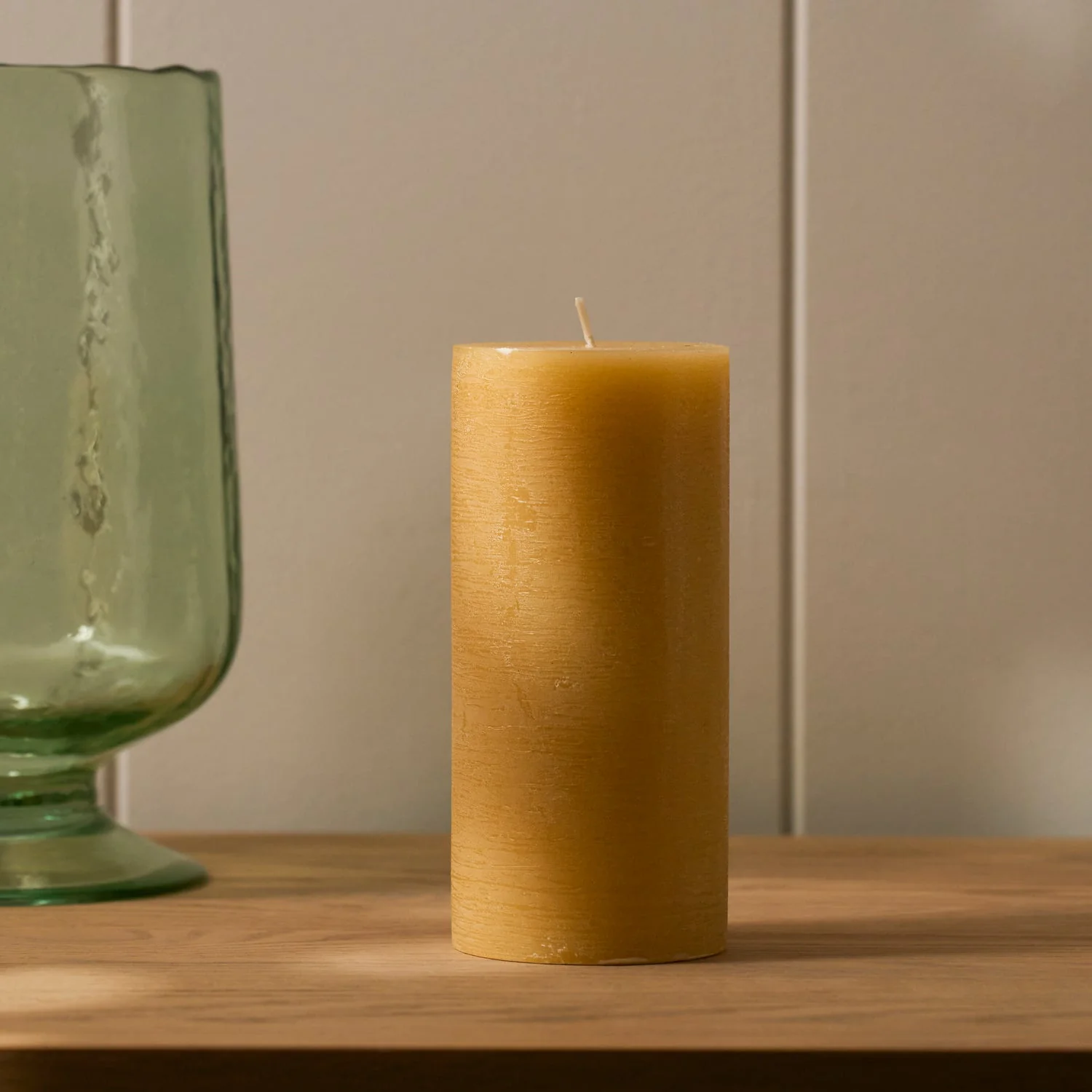 Blyton Pillar Candle, Saffron - Image 7