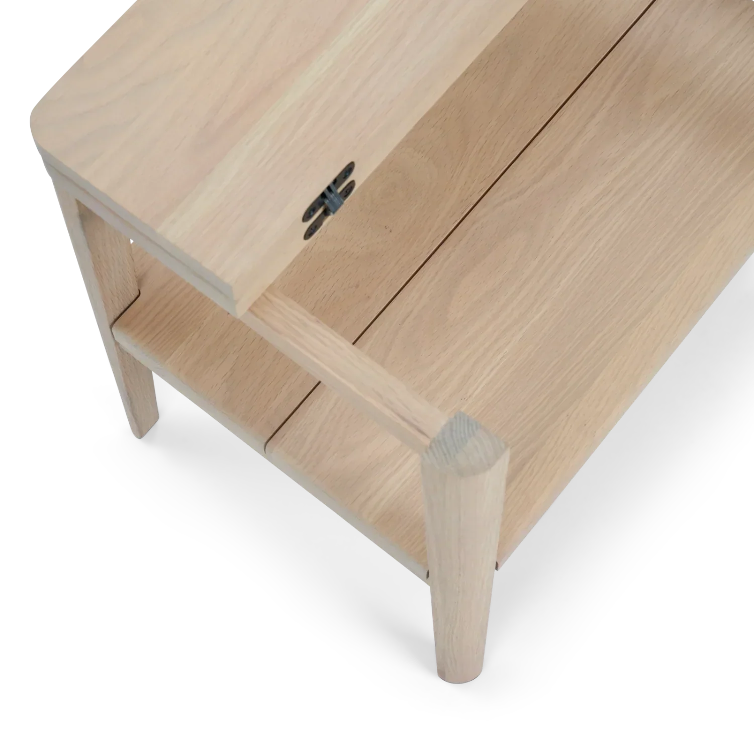 Borough Oak Folding Step Stool - Image 14