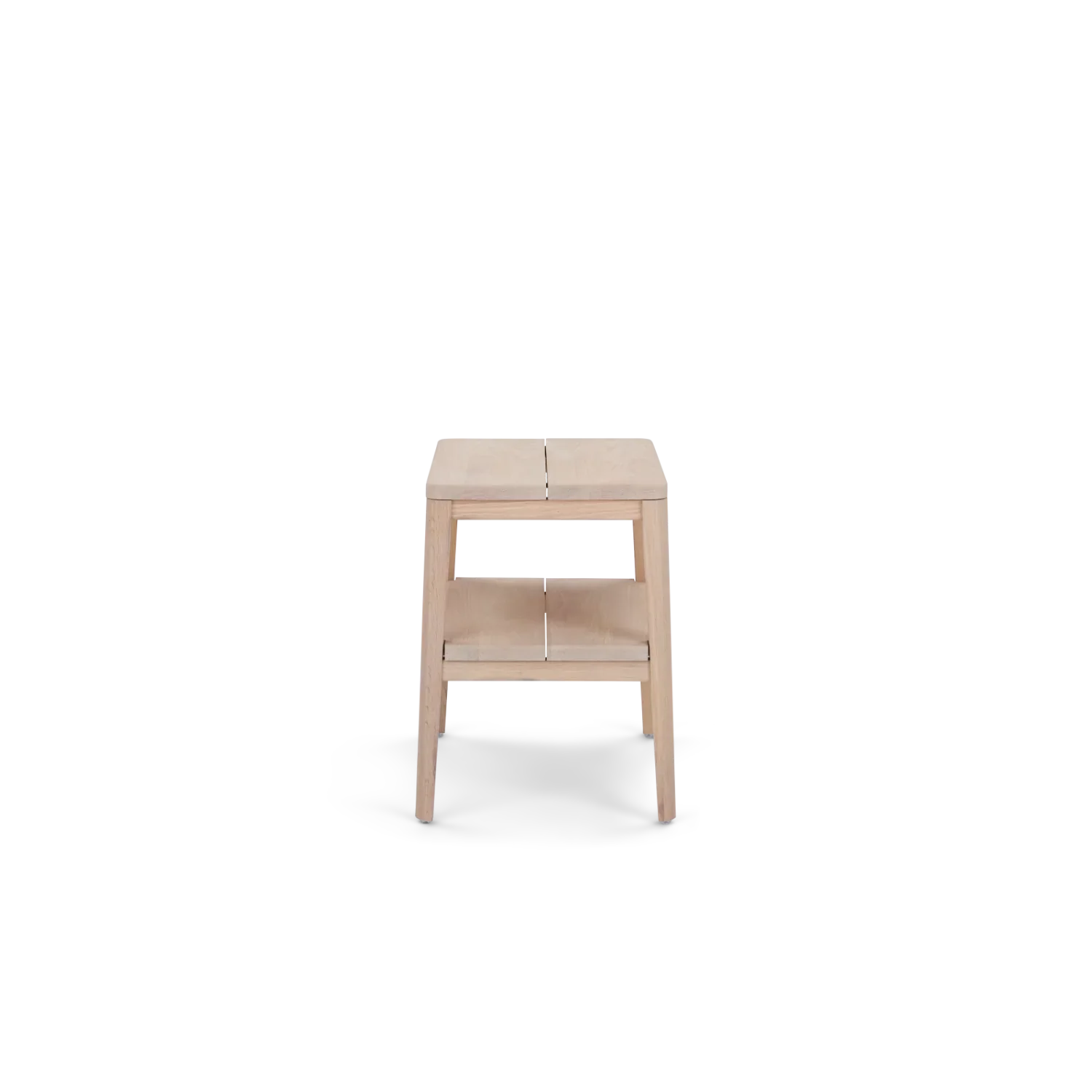 Borough Oak Folding Step Stool - Image 7