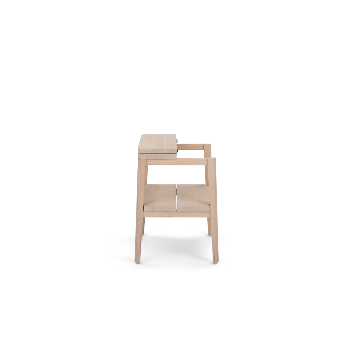 Borough Oak Folding Step Stool - Image 9