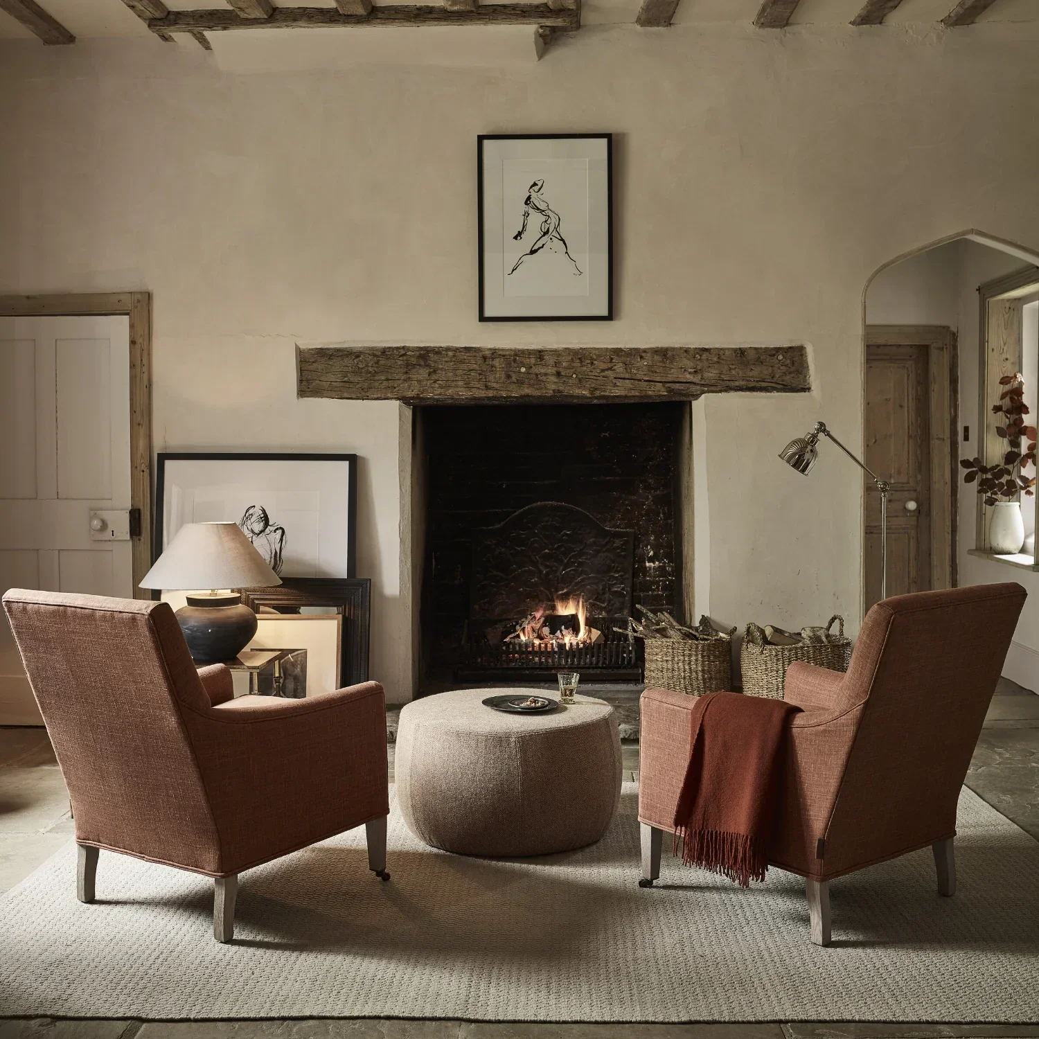 Brompton Nickel Reading Floor Lamp - Image 10