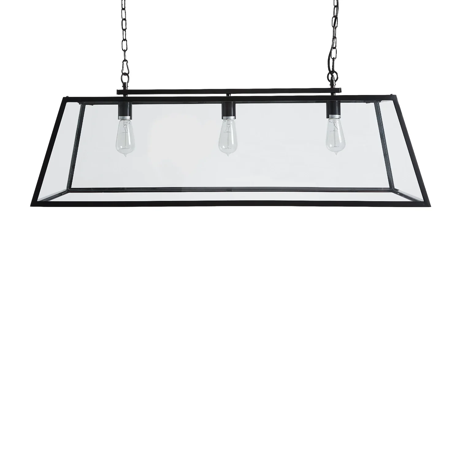 Browning 3 Bulb Bronze Pendant Light - Image 3