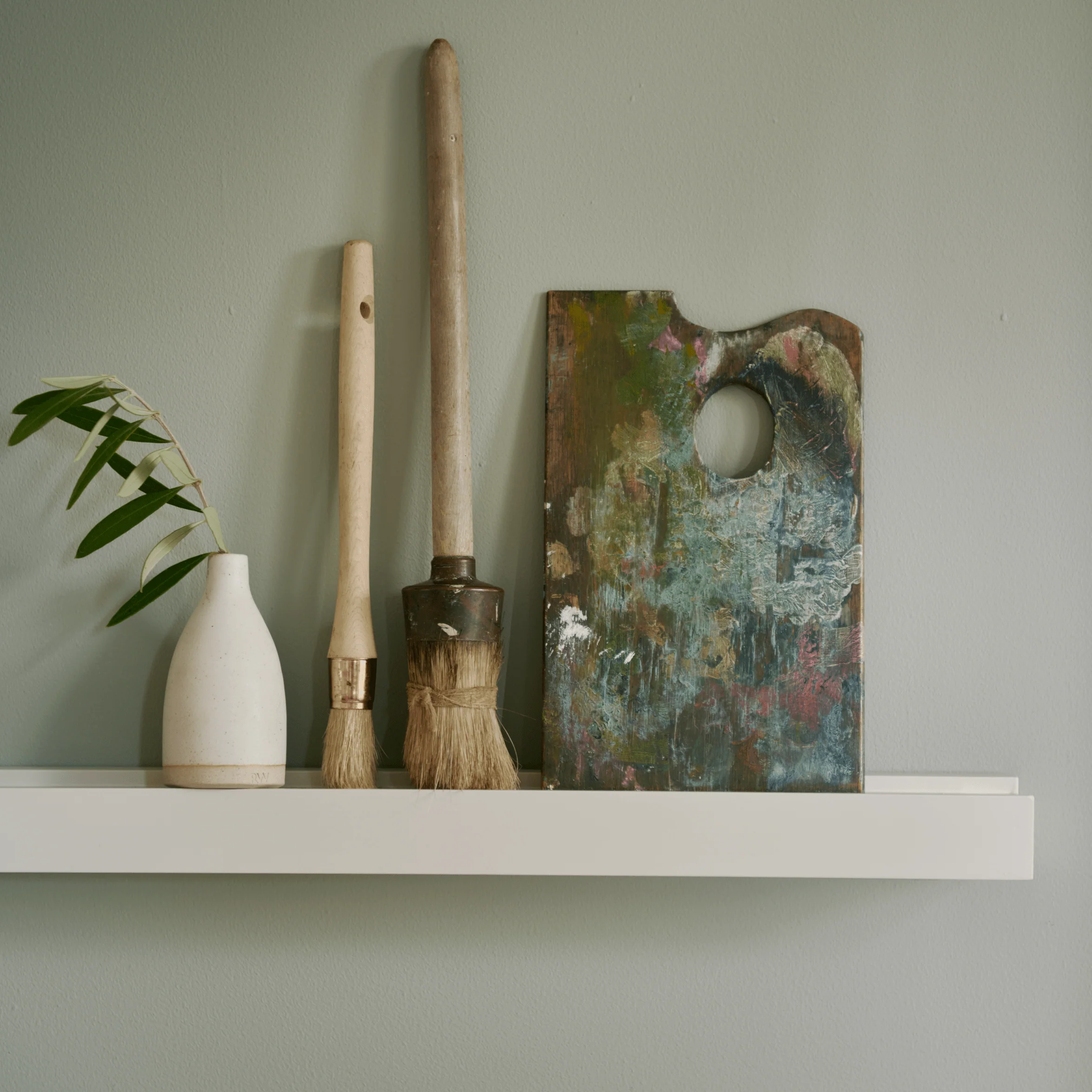 Buckland Print Ledge, Painted - Image 2