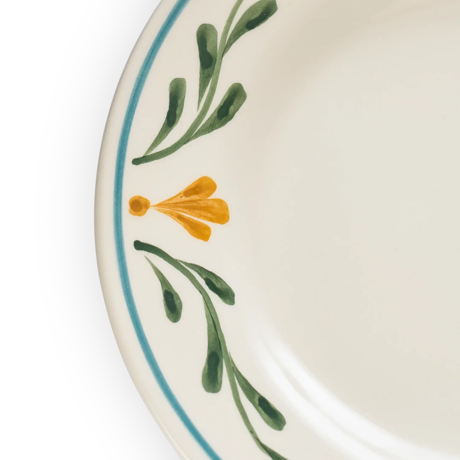 Callington Green Leaf Dessert Plate - Image 5