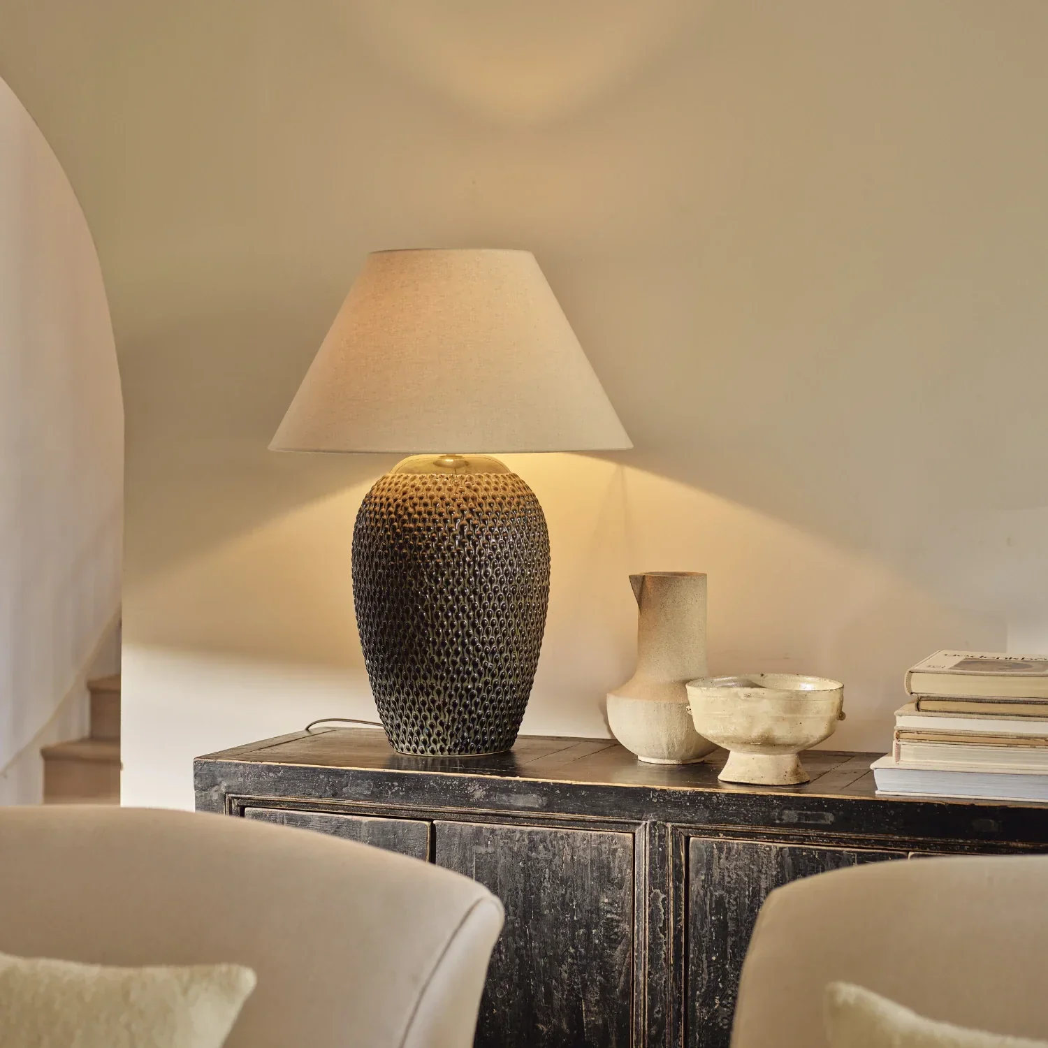 Caspian Large Ceramic Table Lamp