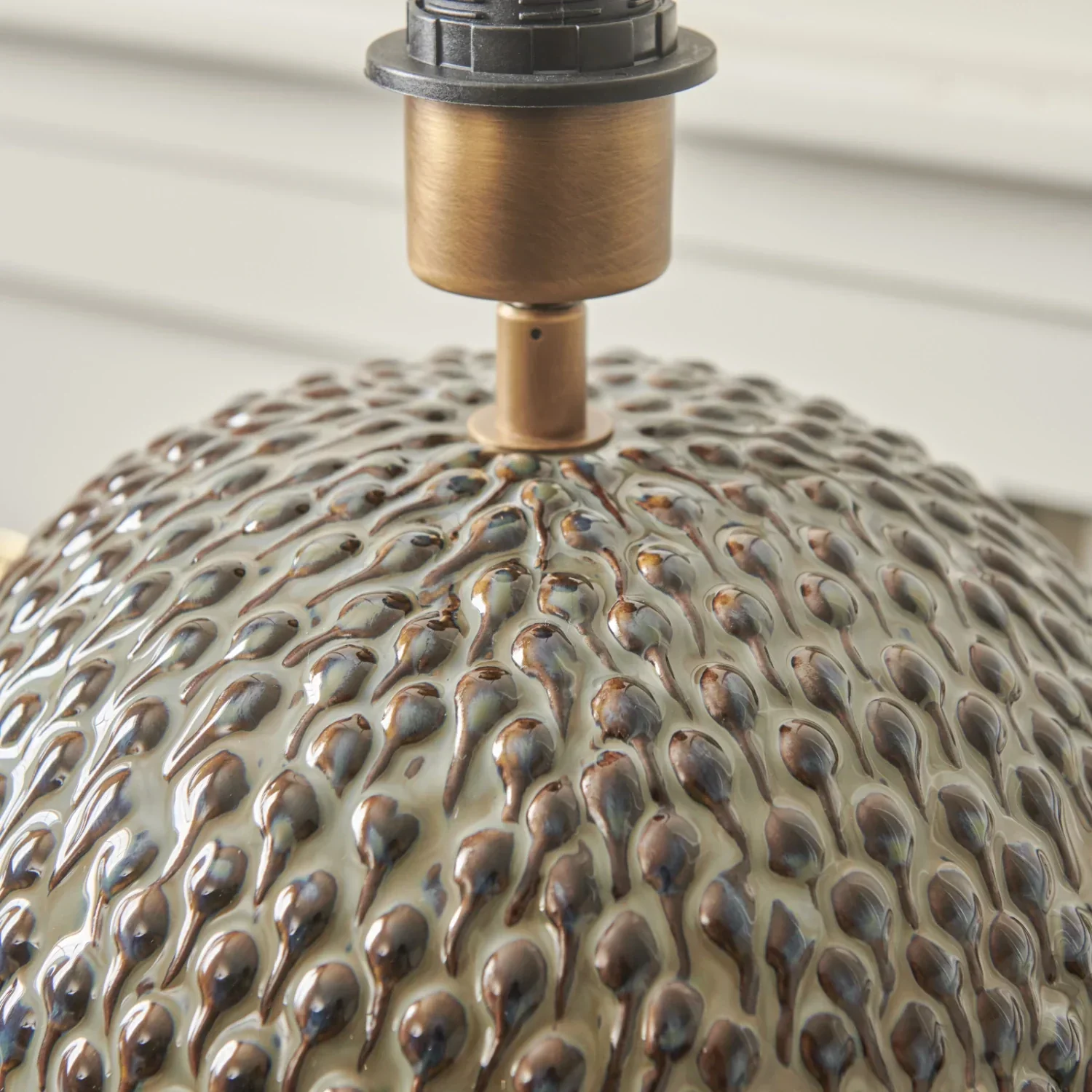 Caspian Small Ceramic Table Lamp - Image 4