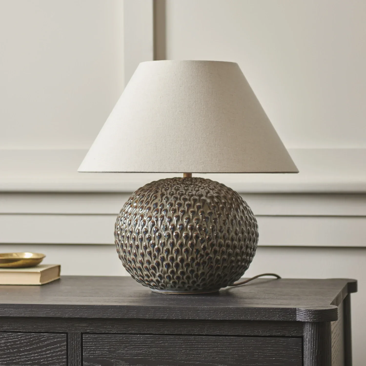 Caspian Small Ceramic Table Lamp - Image 7