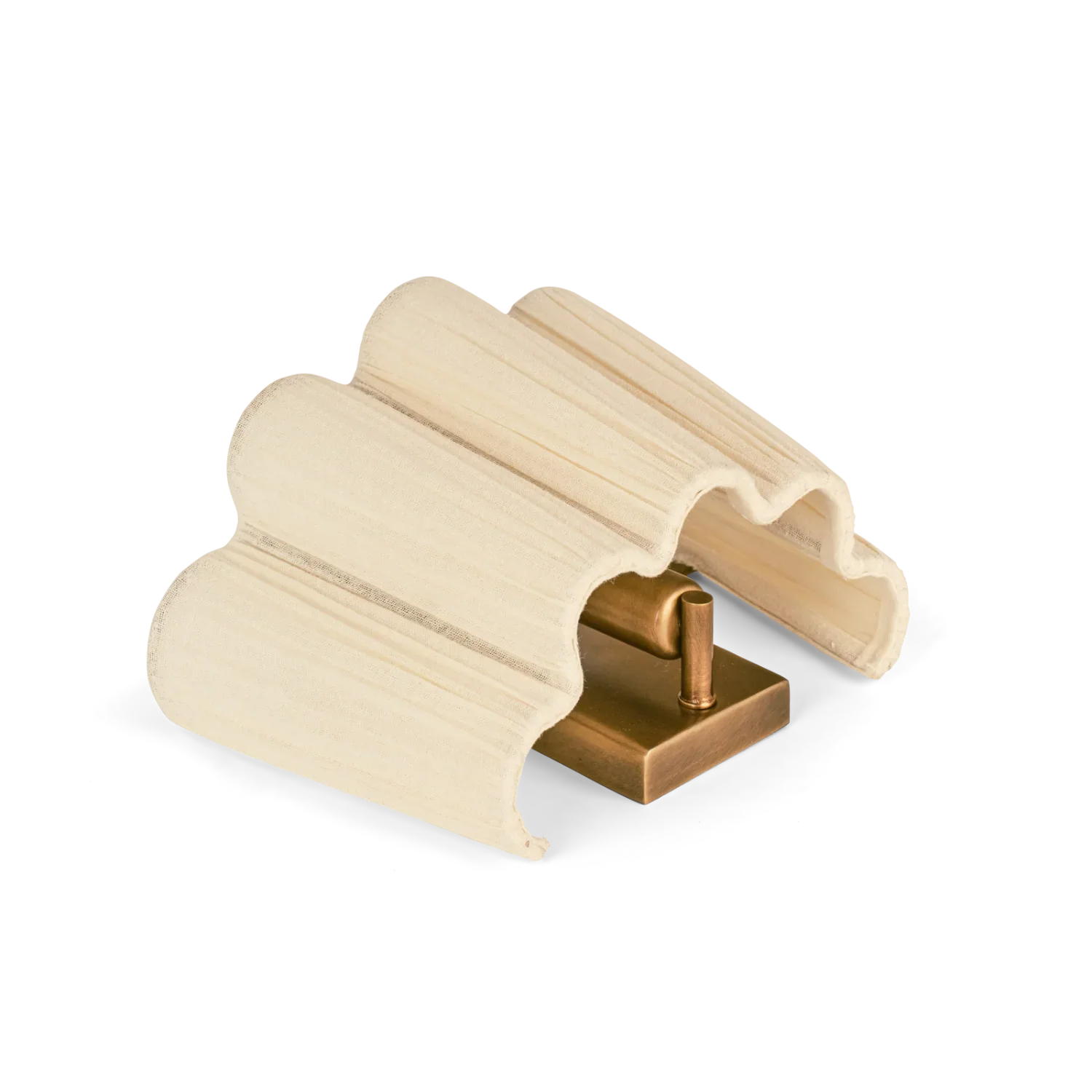 Cecile Gathered Linen Wall Uplighter - Image 5