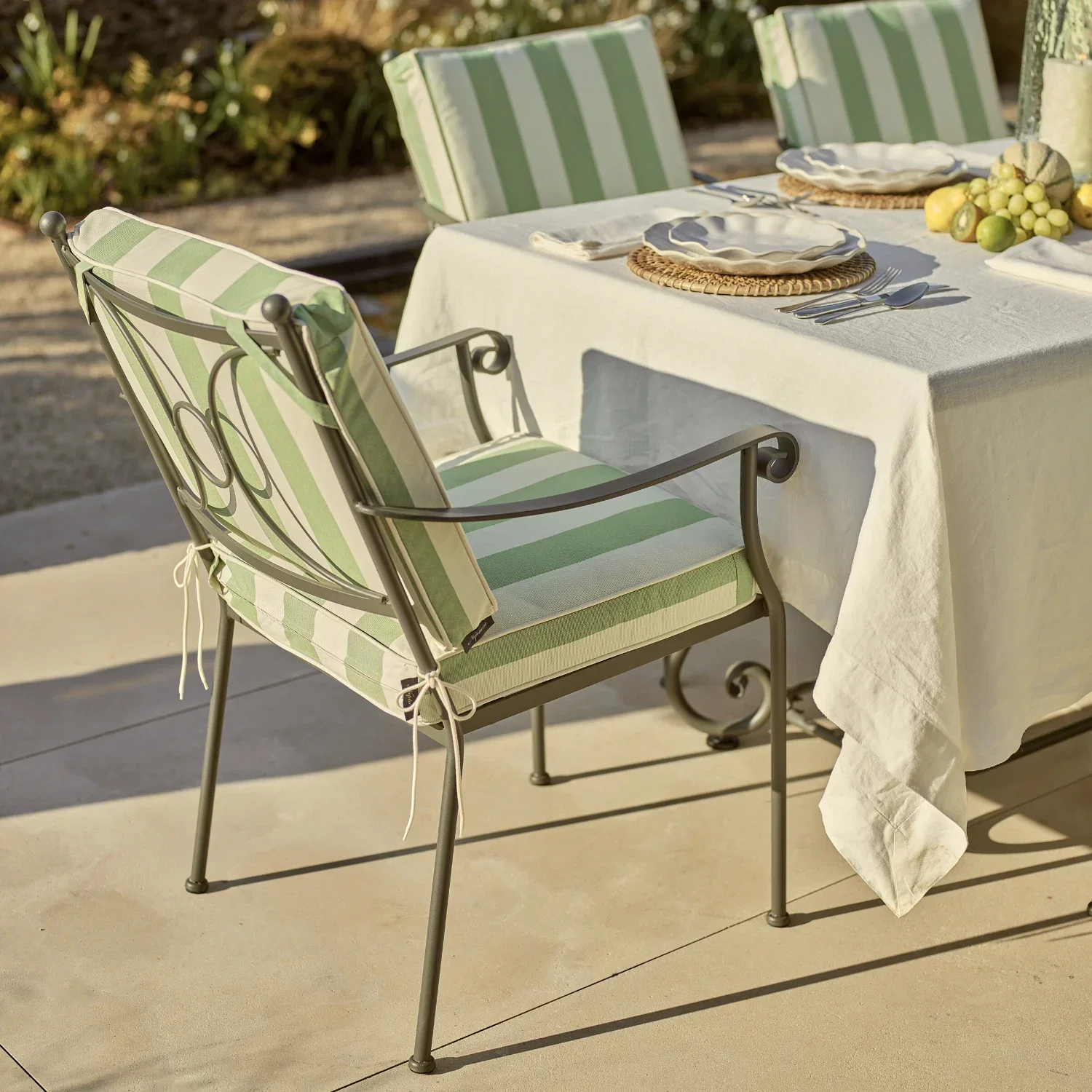 Cheltenham Metal Garden Dining Chair - Image 10