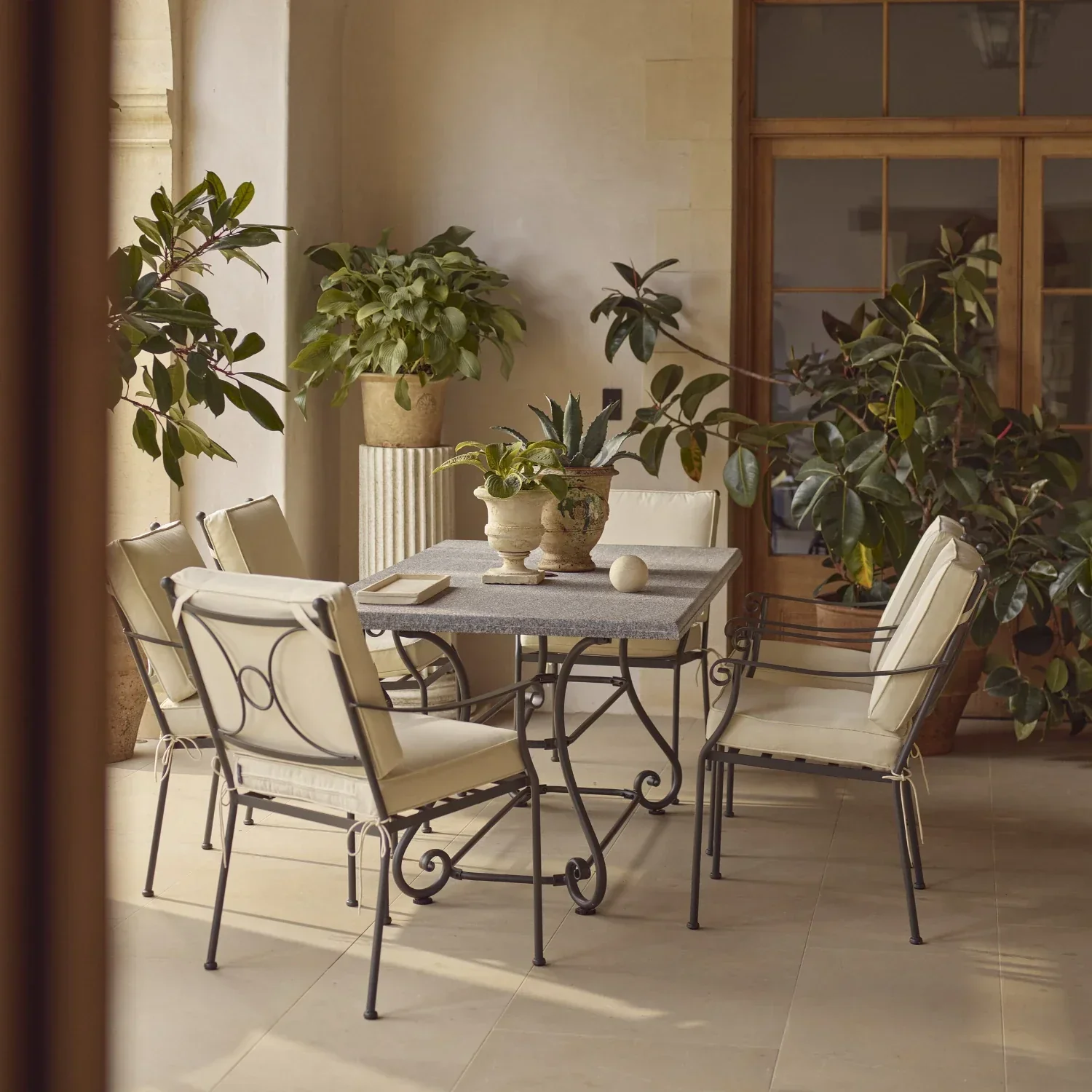 Cheltenham Metal Garden Dining Chair - Image 7