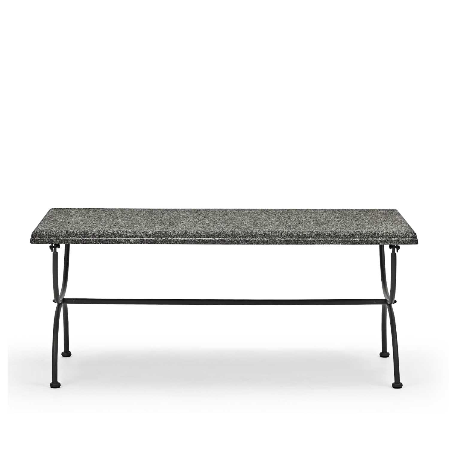 Cheltenham Metal Garden Coffee Table with Granite Top - Image 5