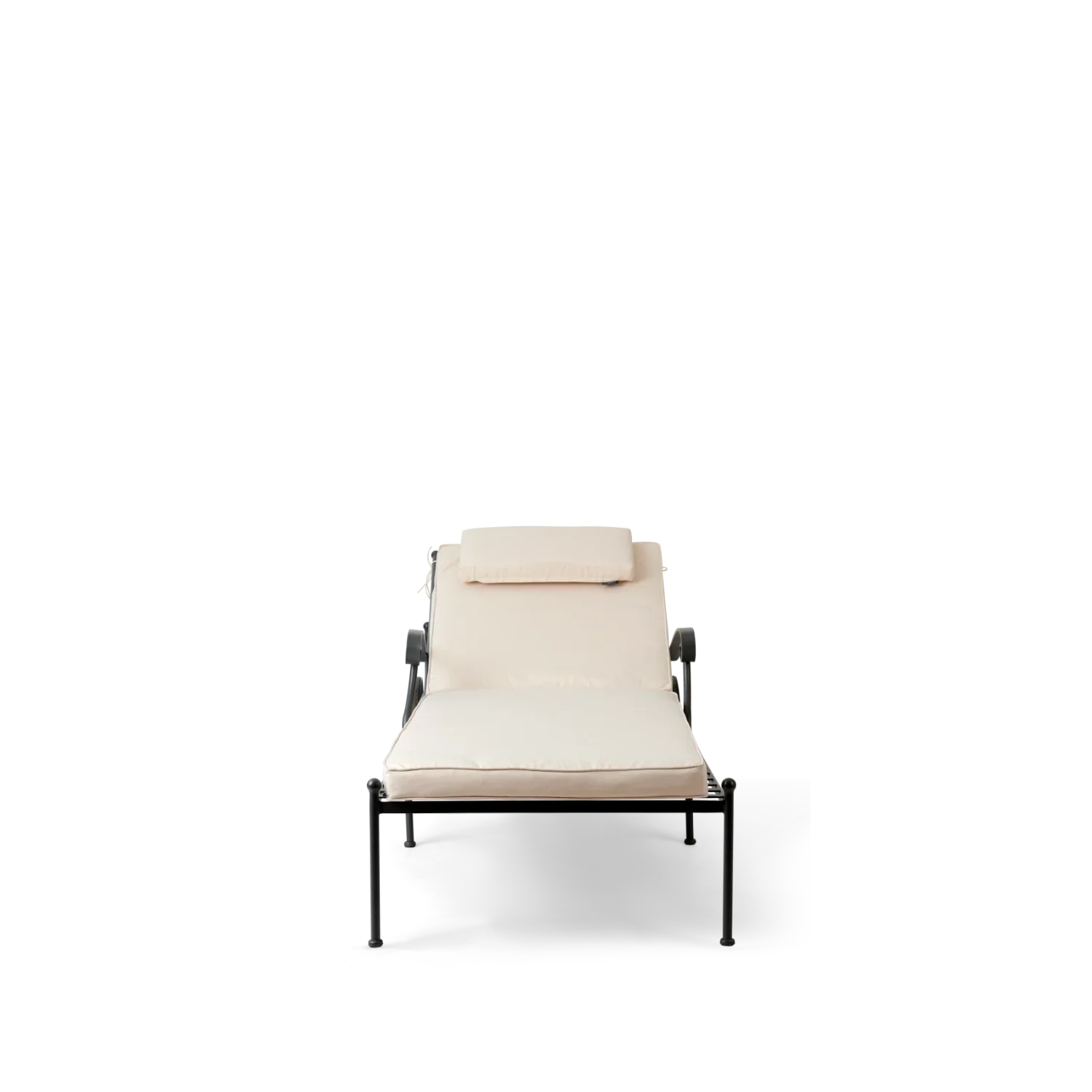 Cheltenham Metal Sun Lounger, Natural - Image 11