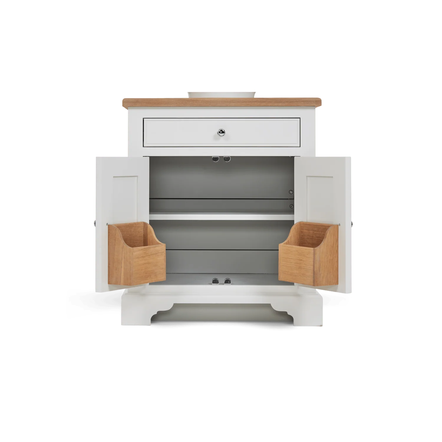 Chichester Countertop Vanity Unit with Double Doors, 64cm - Image 2