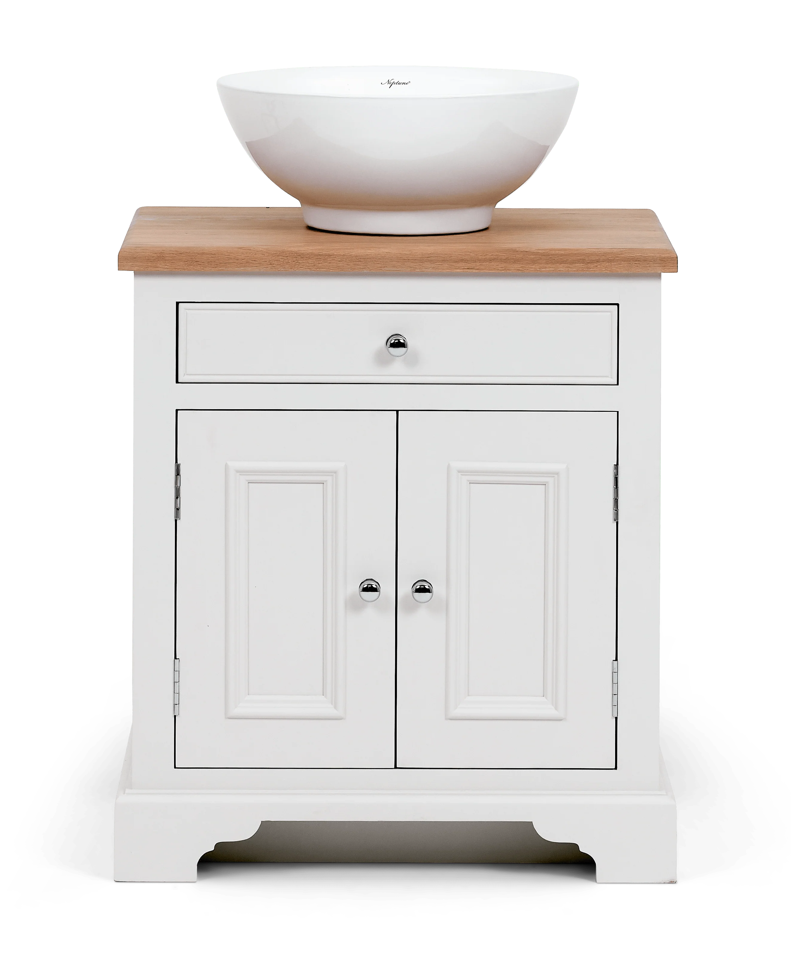 Chichester Countertop Vanity Unit with Double Doors, 64cm - Image 4