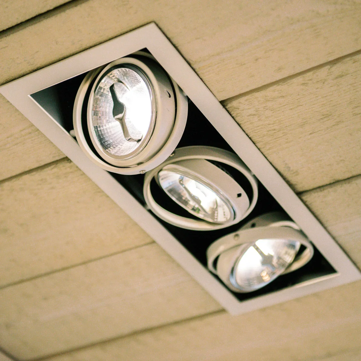 Coates Triple Recessed Ceiling Spotight, AR111