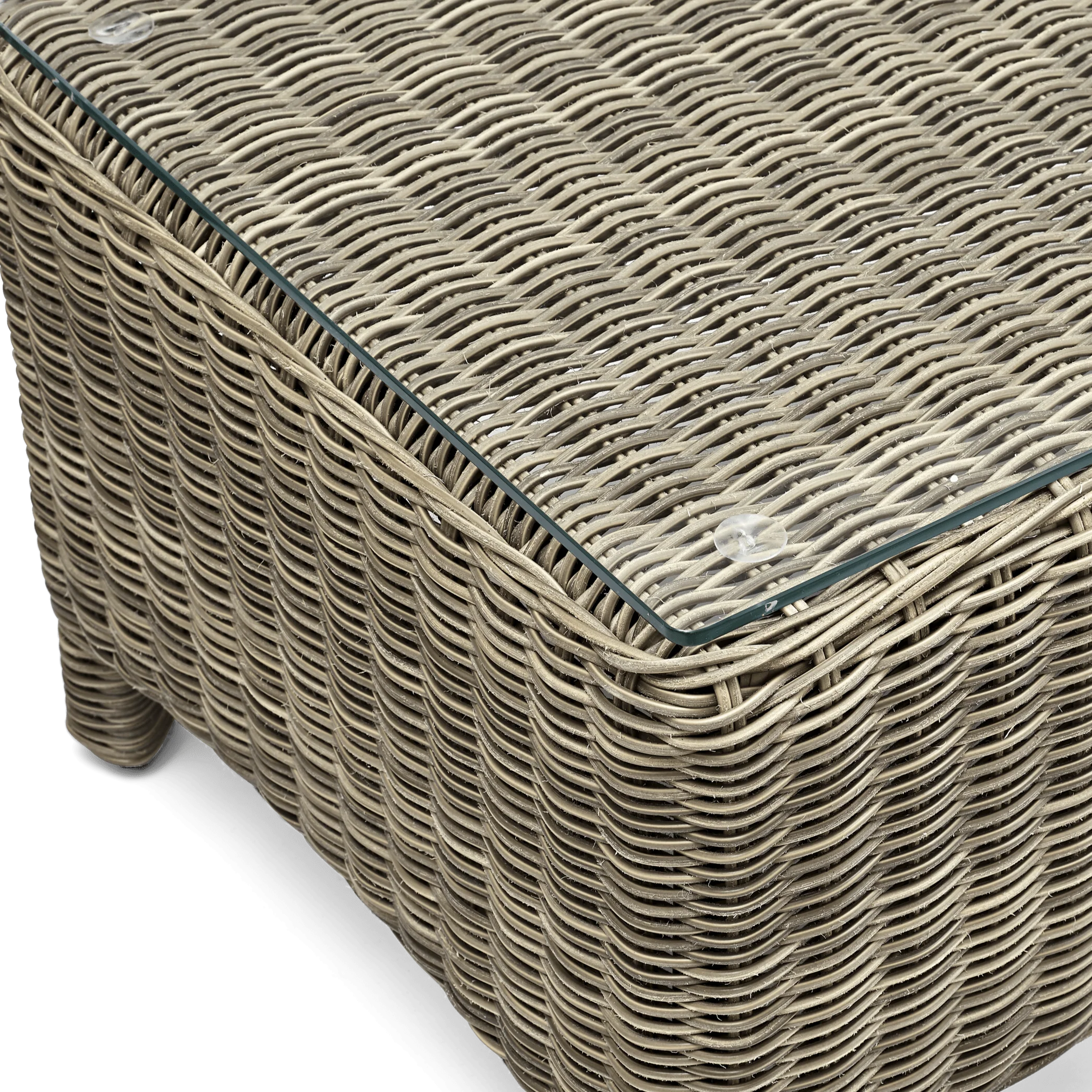 Compton Wicker Garden Coffee Table - Image 5