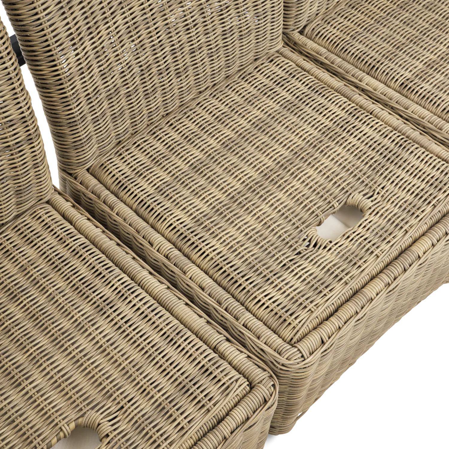 Compton Modular Wicker Garden Sofa - Image 14