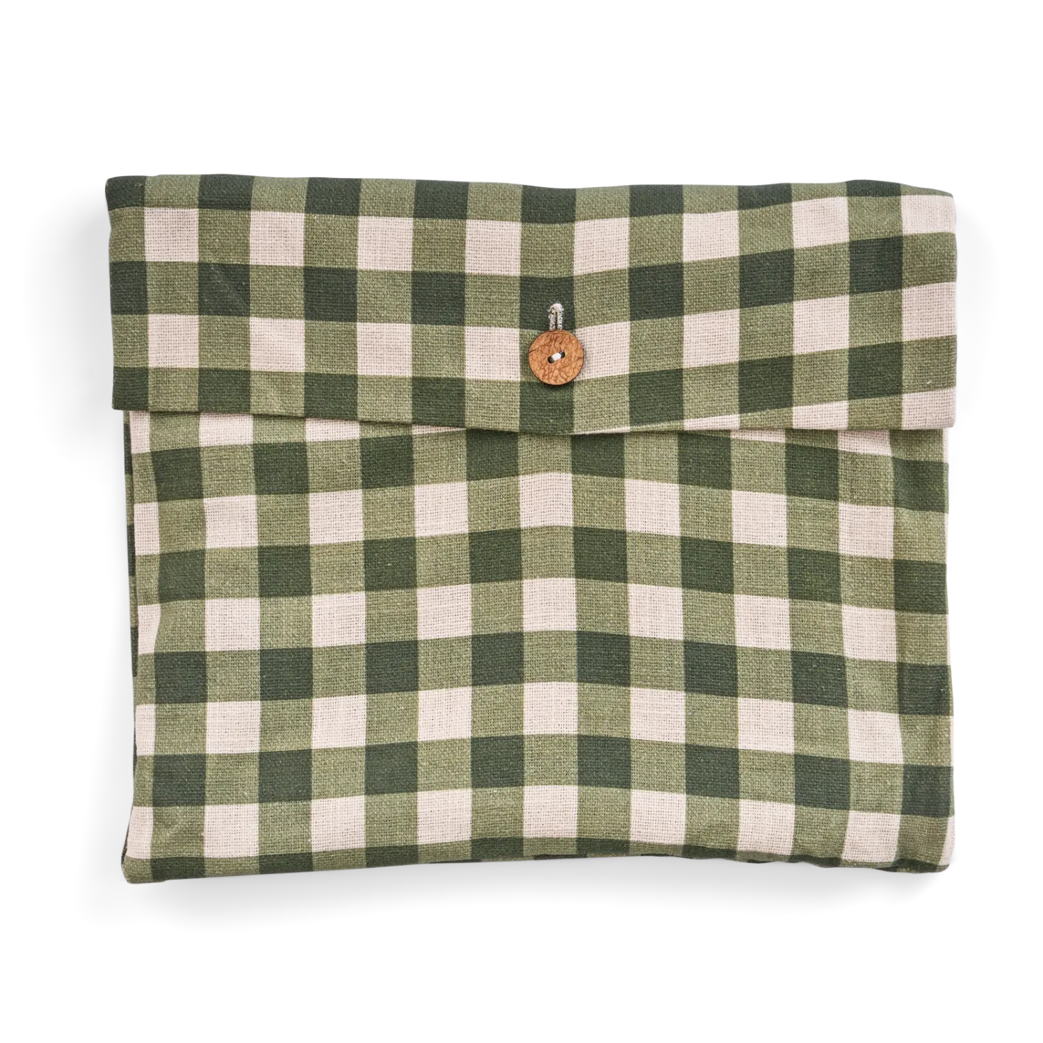 Cora Check Cotton Linen Napkins, Set of 4 - Image 7