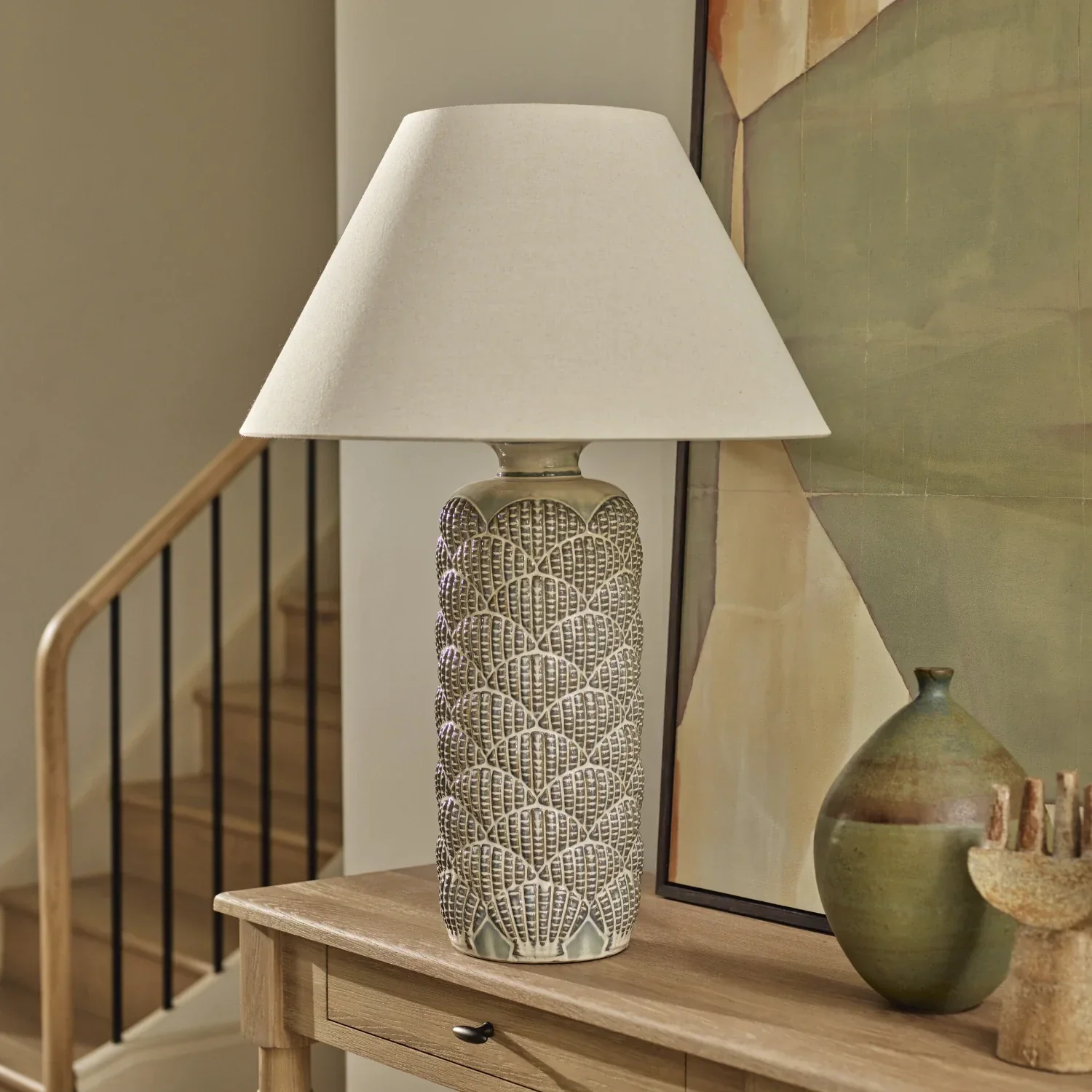 Dune Large Ceramic Table Lamp - Image 2