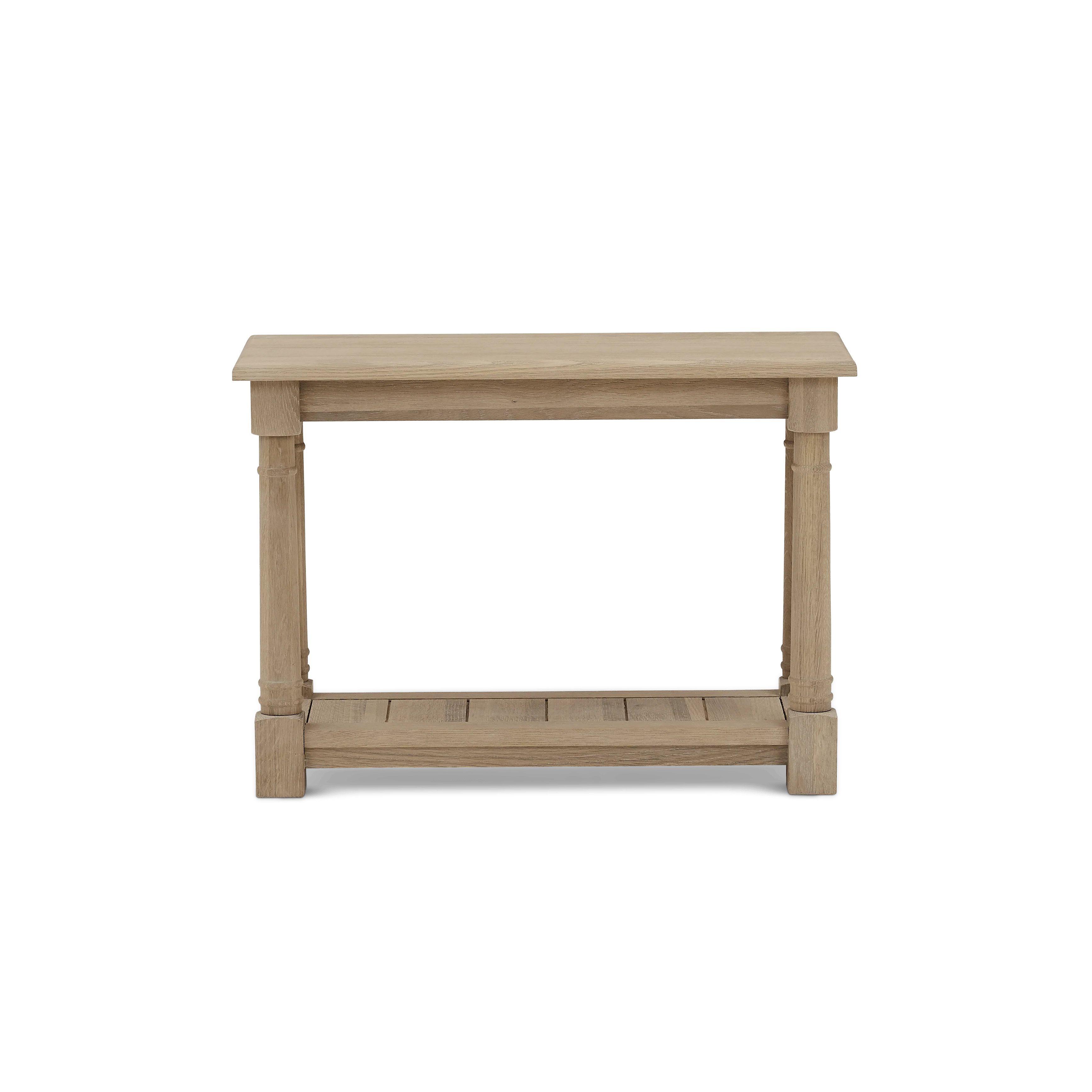 Edinburgh Narrow Oak Side Table - Image 5