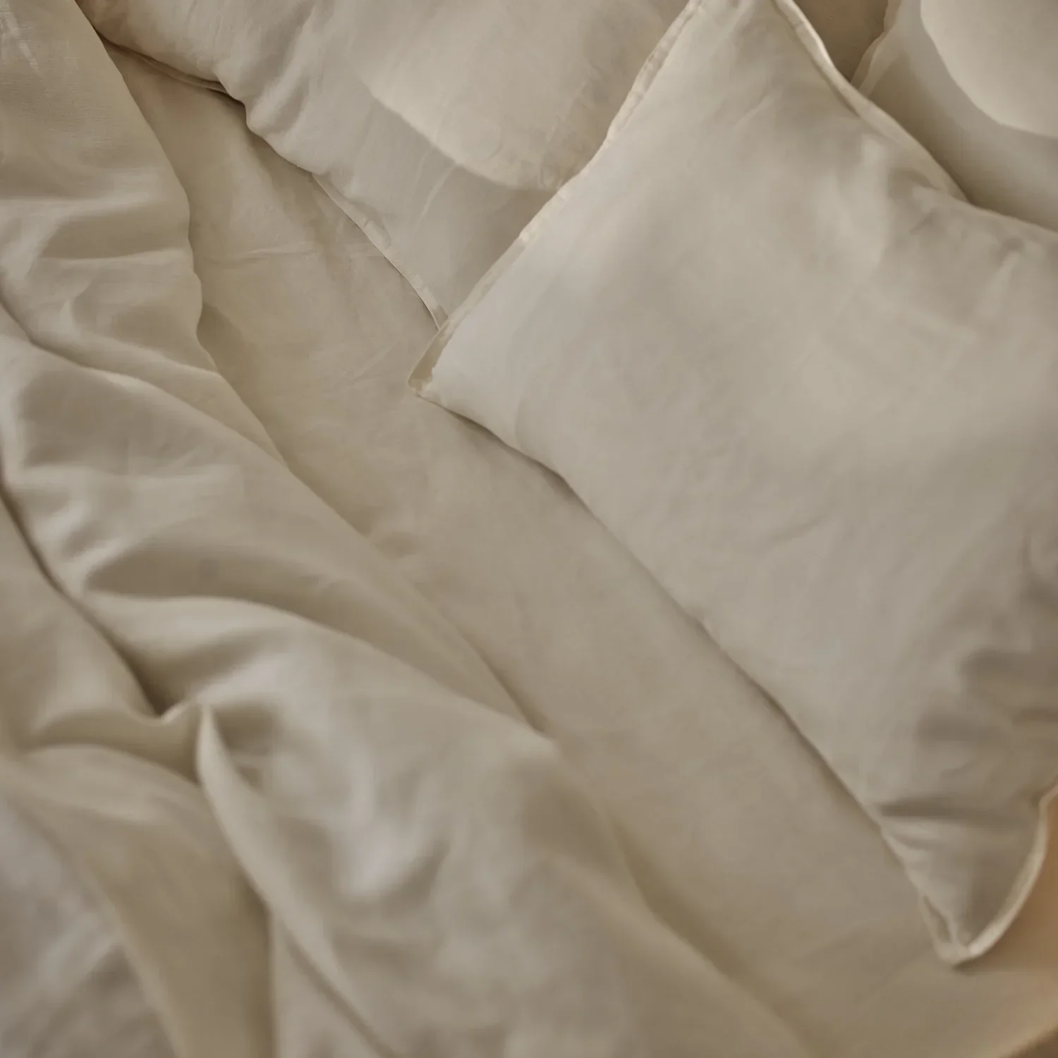 Edith Linen Fitted Sheet, Single - Image 3