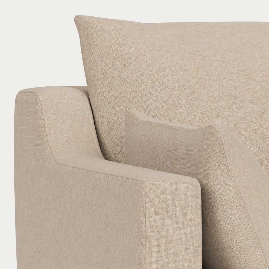 Eliza 3 Seater Loose Cover Sofa - Image 3