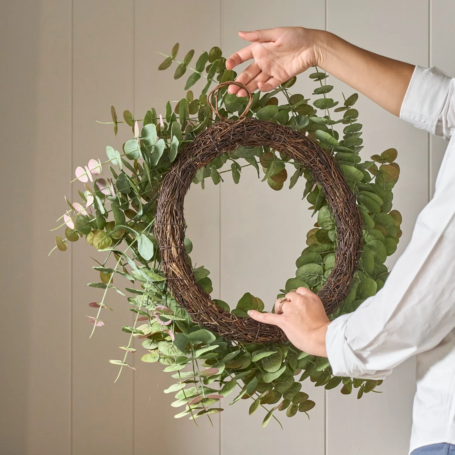 Eucalyptus Wreath, Light Russet - Image 3