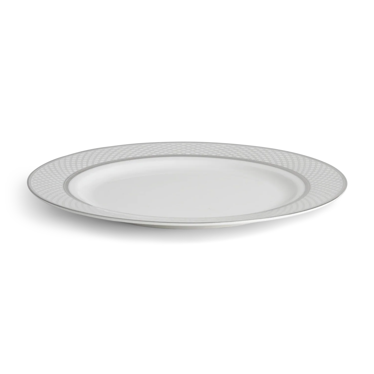 Fenton Bone China Charger Plates, Platinum - Set of 2 - Image 3