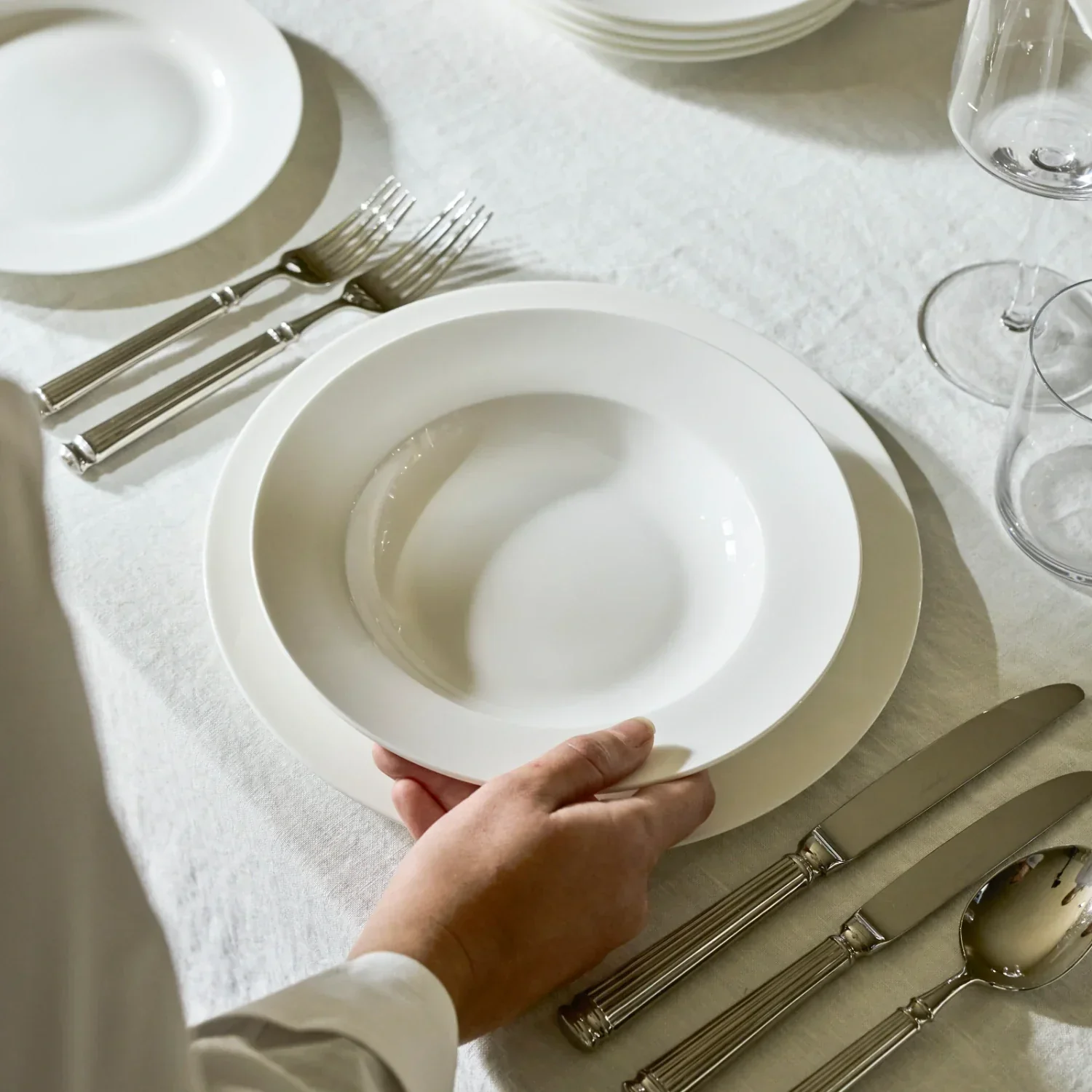 Fenton Bone China Soup Bowls, Set of 6