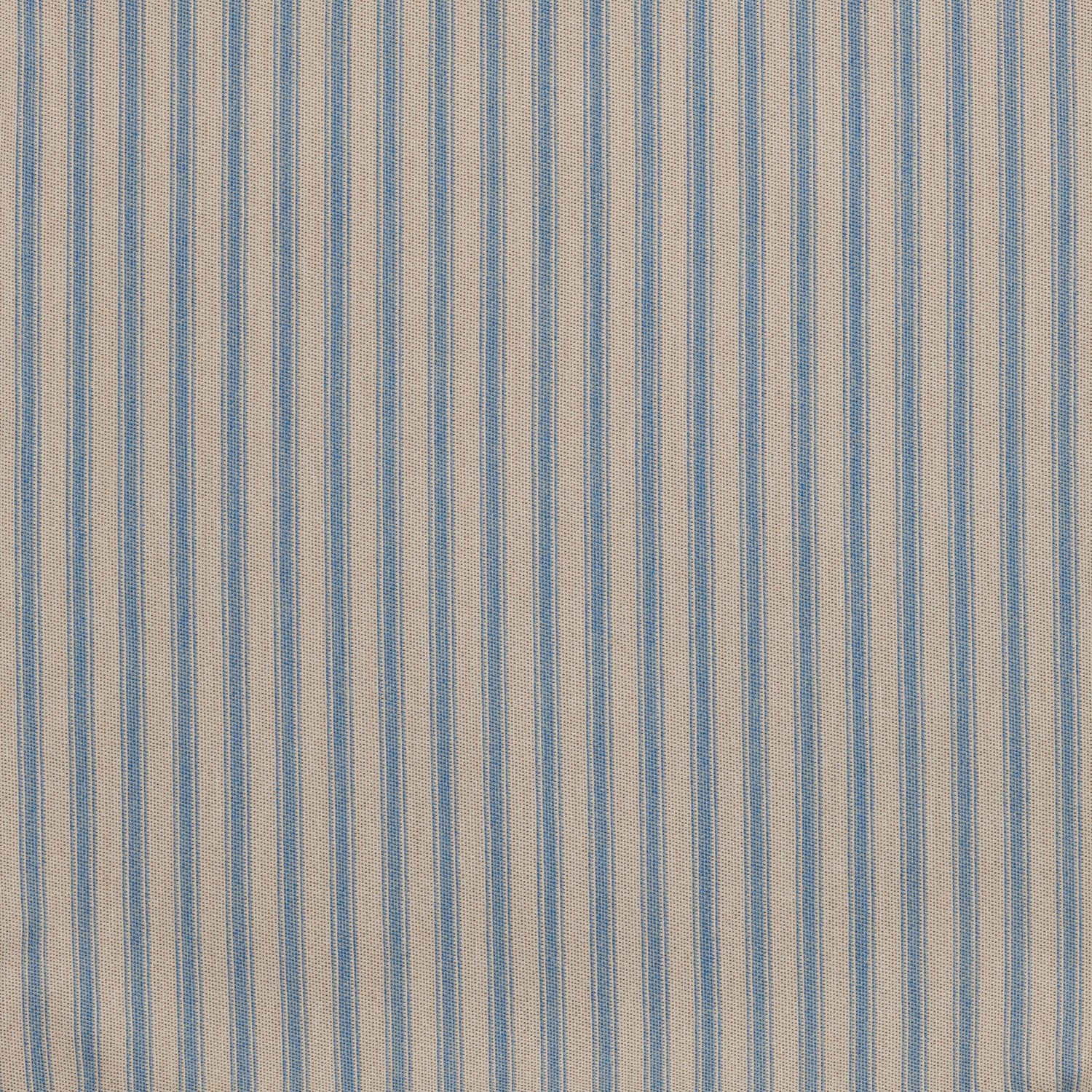 Fine Stripe Outdoor Scatter Cushion, Blue - Image 4