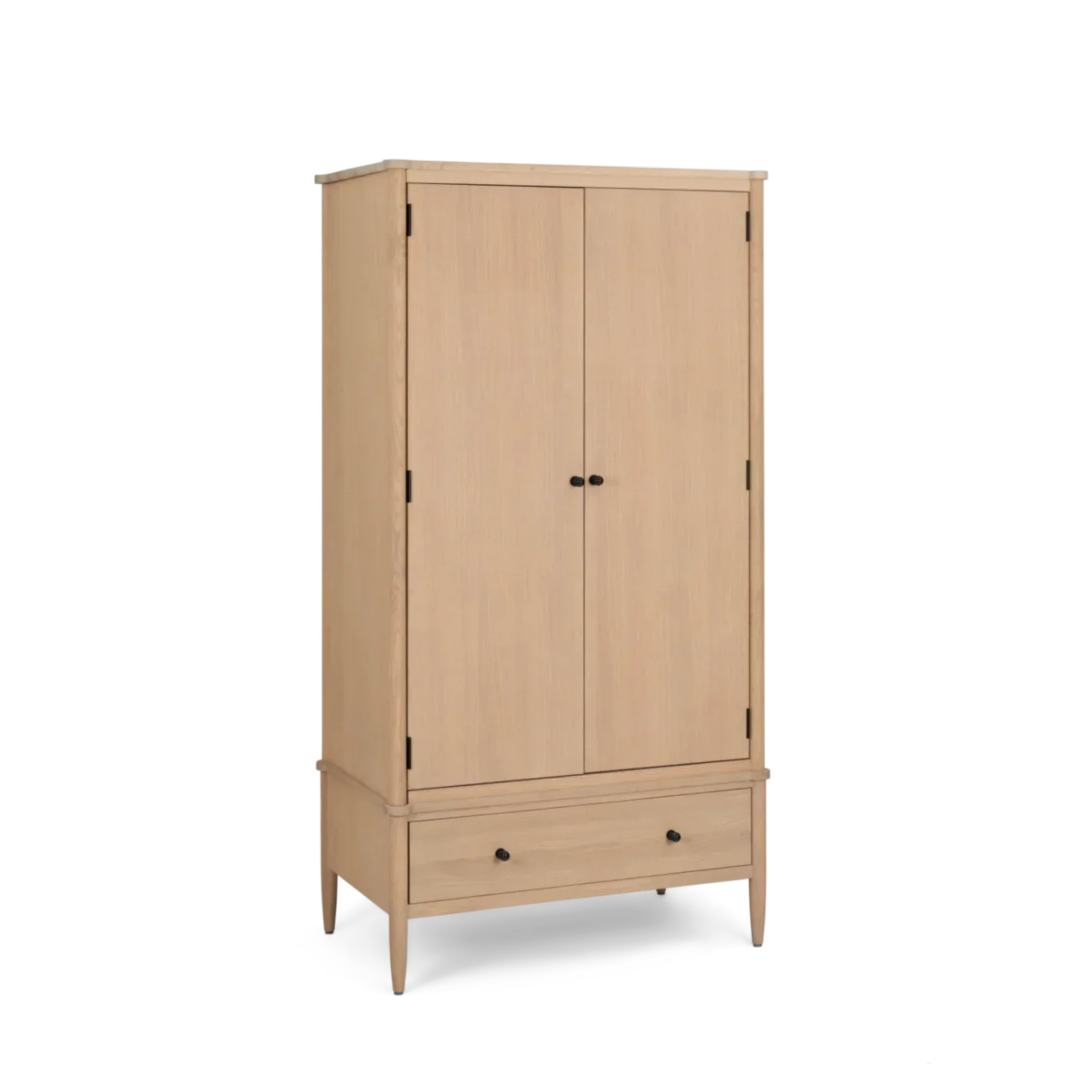 Frome Double Oak Wardrobe, 103cm - Image 8