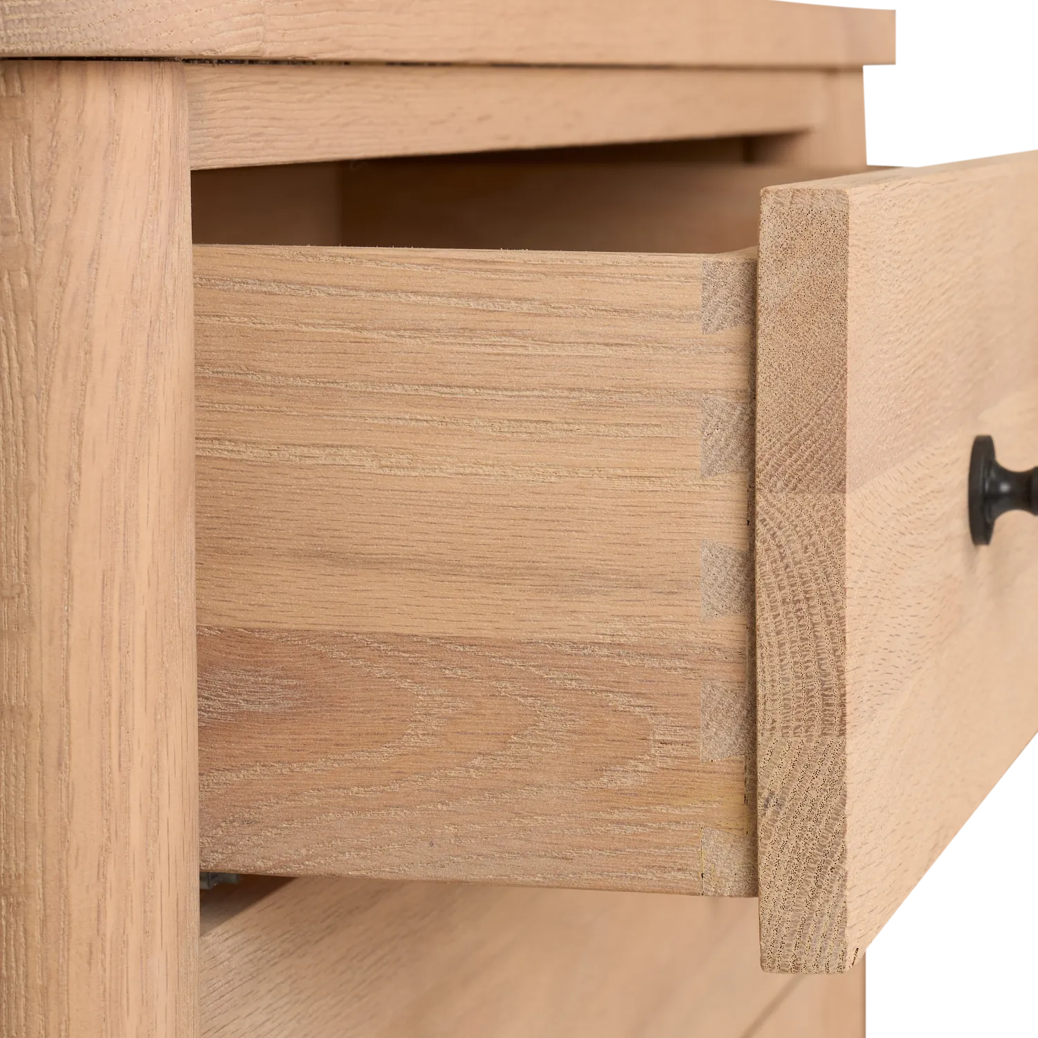 Frome Large Oak Chest of Drawers - Image 3