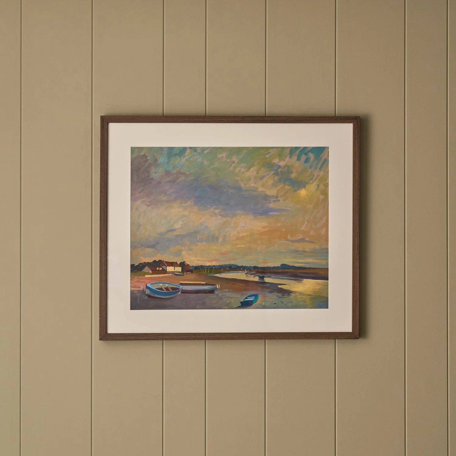 Golden Summer Evening at Burnham Overy Staithe