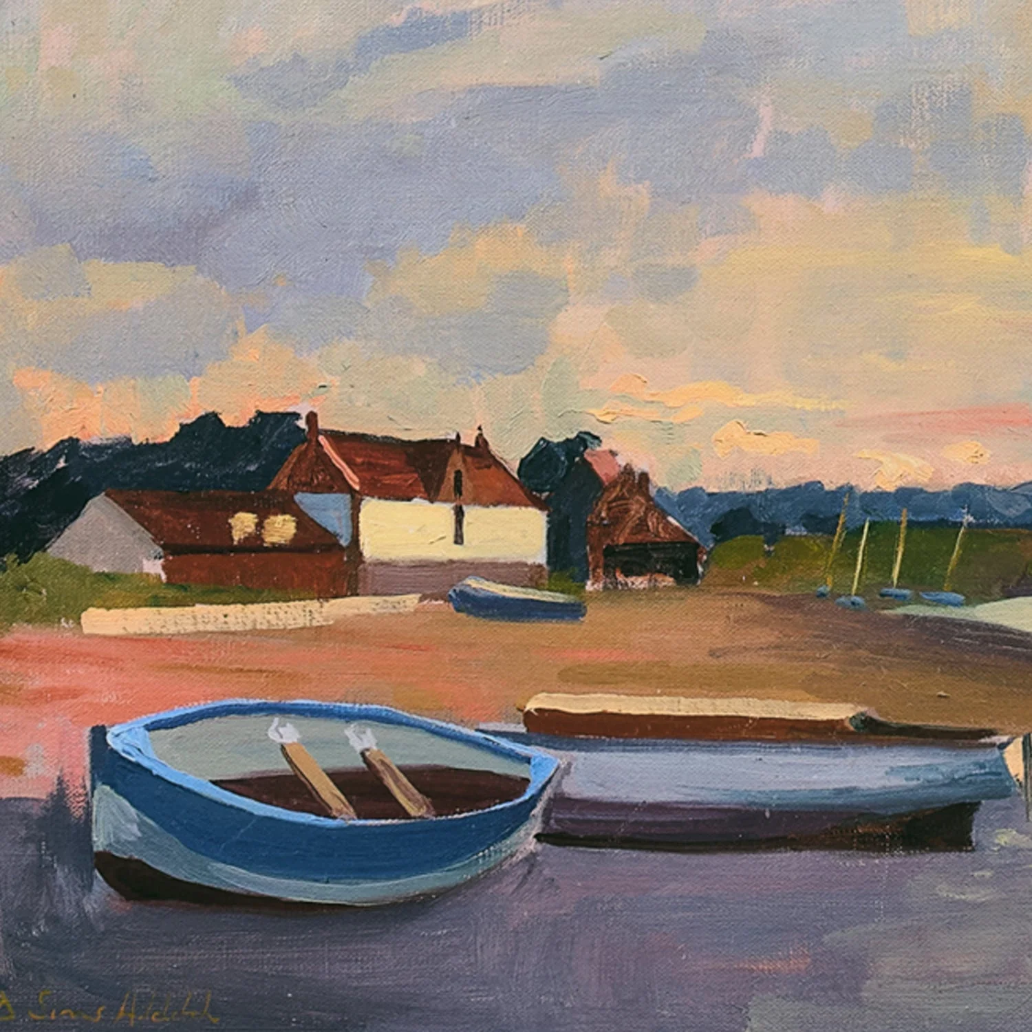 Golden Summer Evening at Burnham Overy Staithe - Image 4